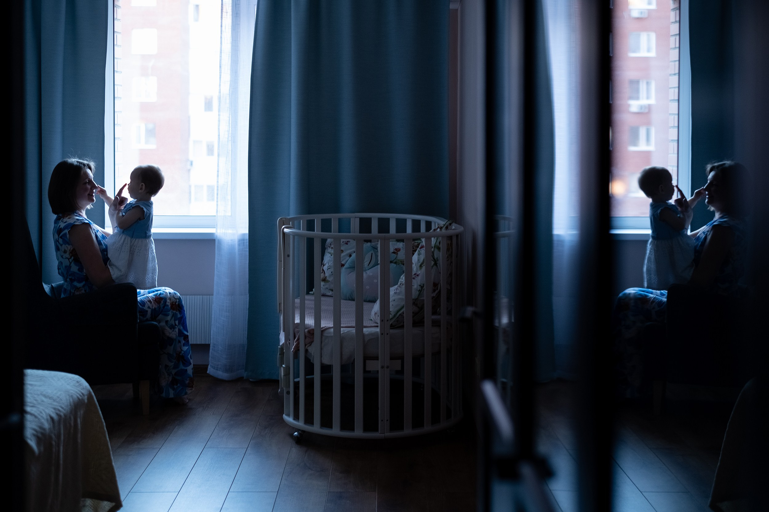 Семья Иры и Алексея (съемка в квартире). Екатерина Мишина творческий фотограф в Самаре