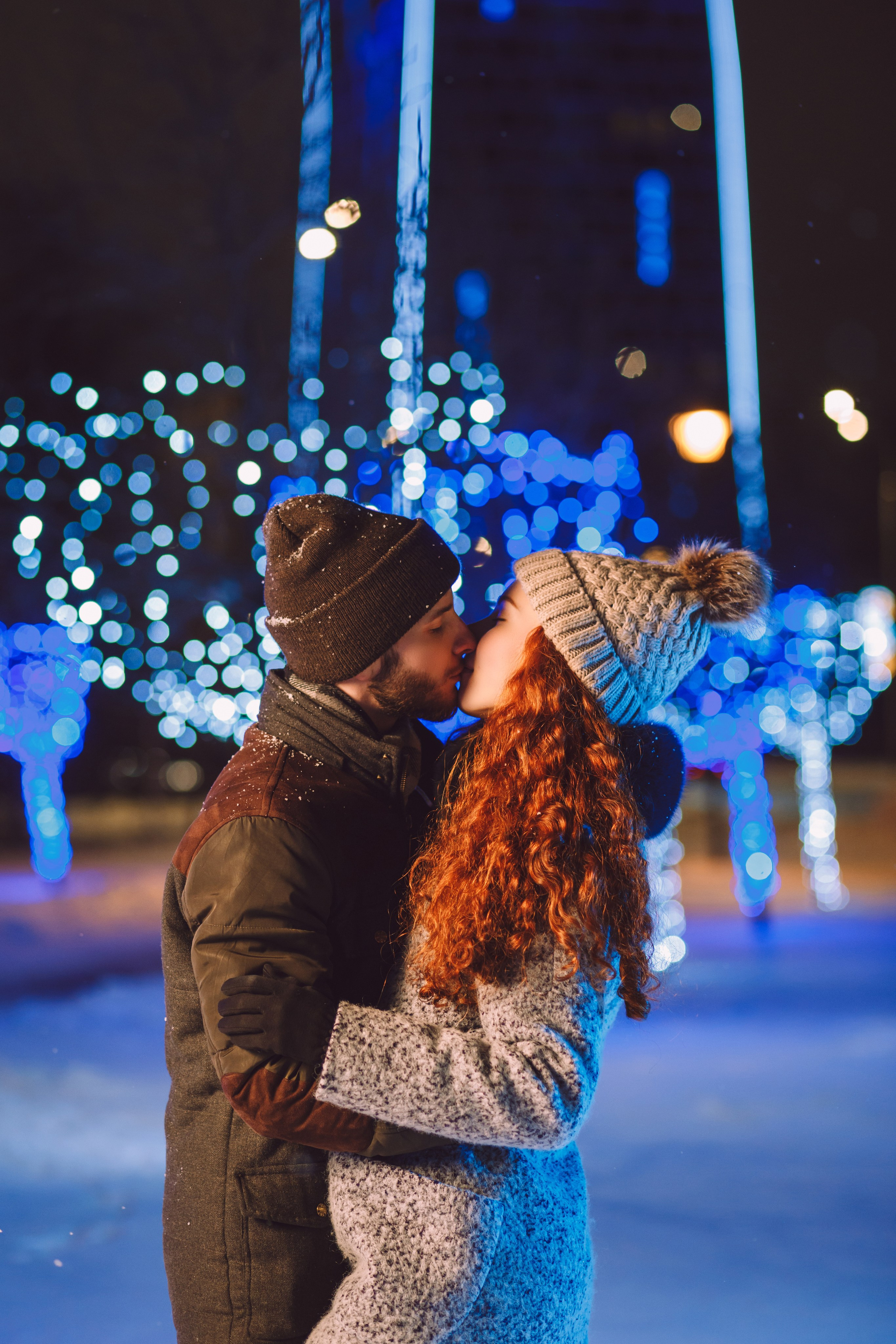 НеХолодная ночь Вити и Кристины. Профессиональный фотограф в Ижевске Леша Петров