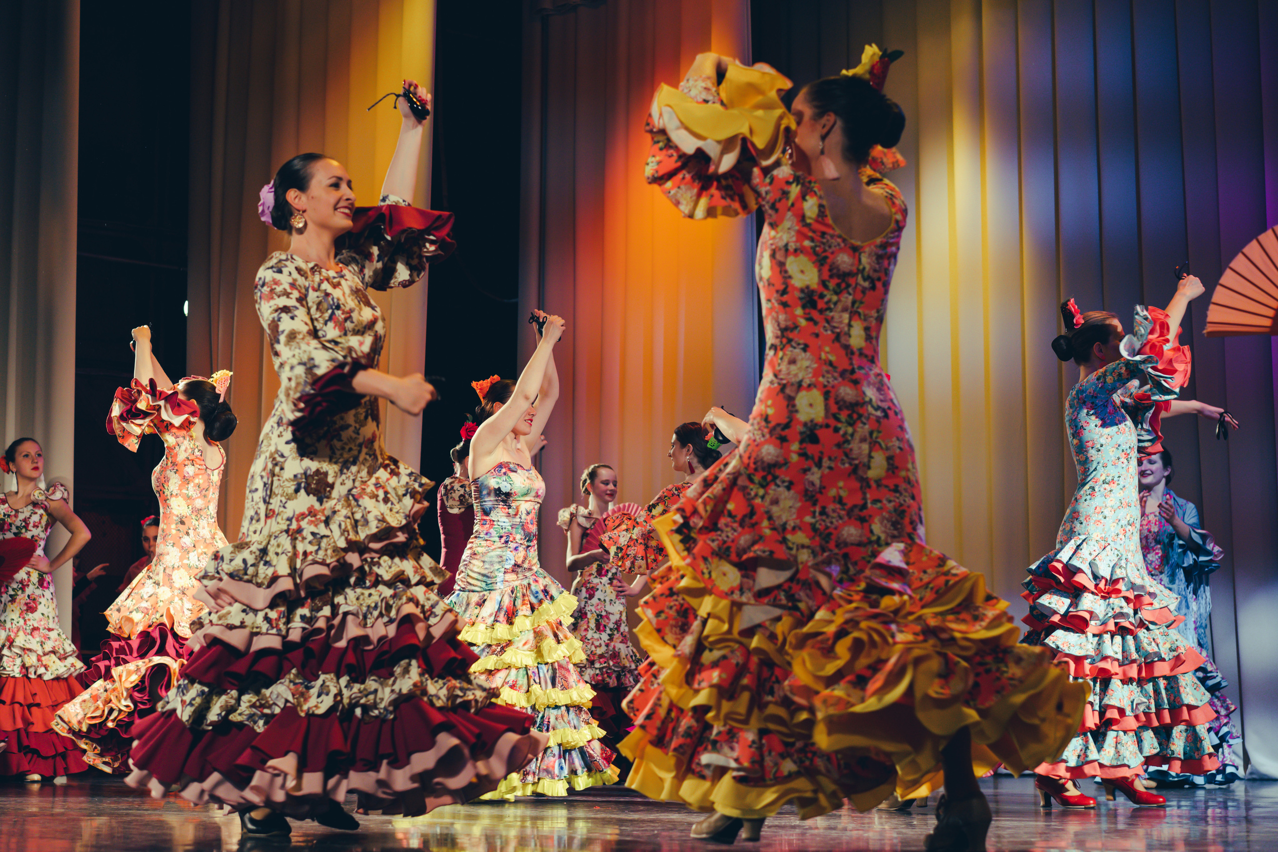 Концерт ансамбля фламенко «Duende del Sur». Фотограф в Санкт-Петербурге Батурина Елена