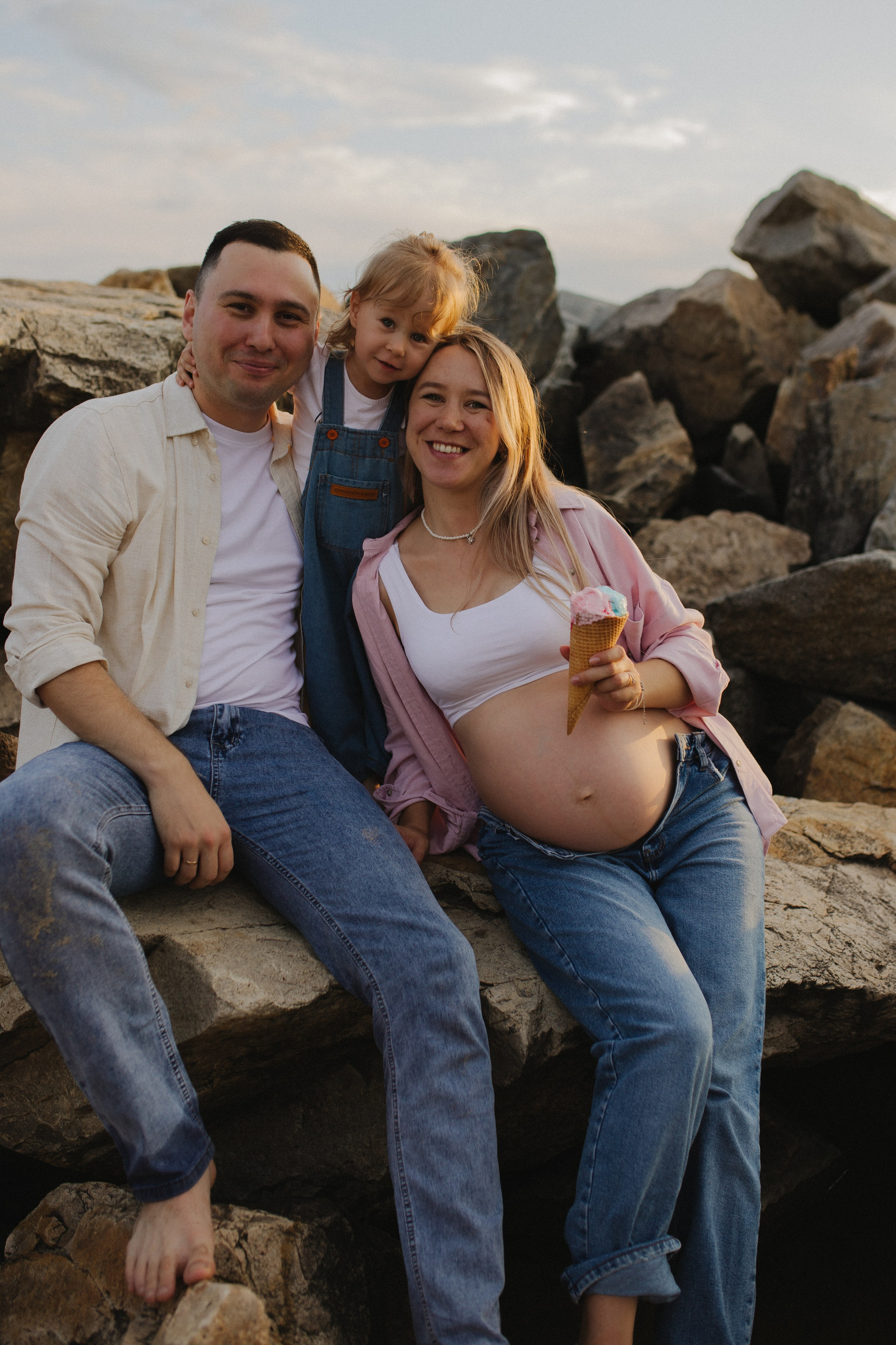 Олег, Вика и Ариша. Свадебный фотограф Новосибирск