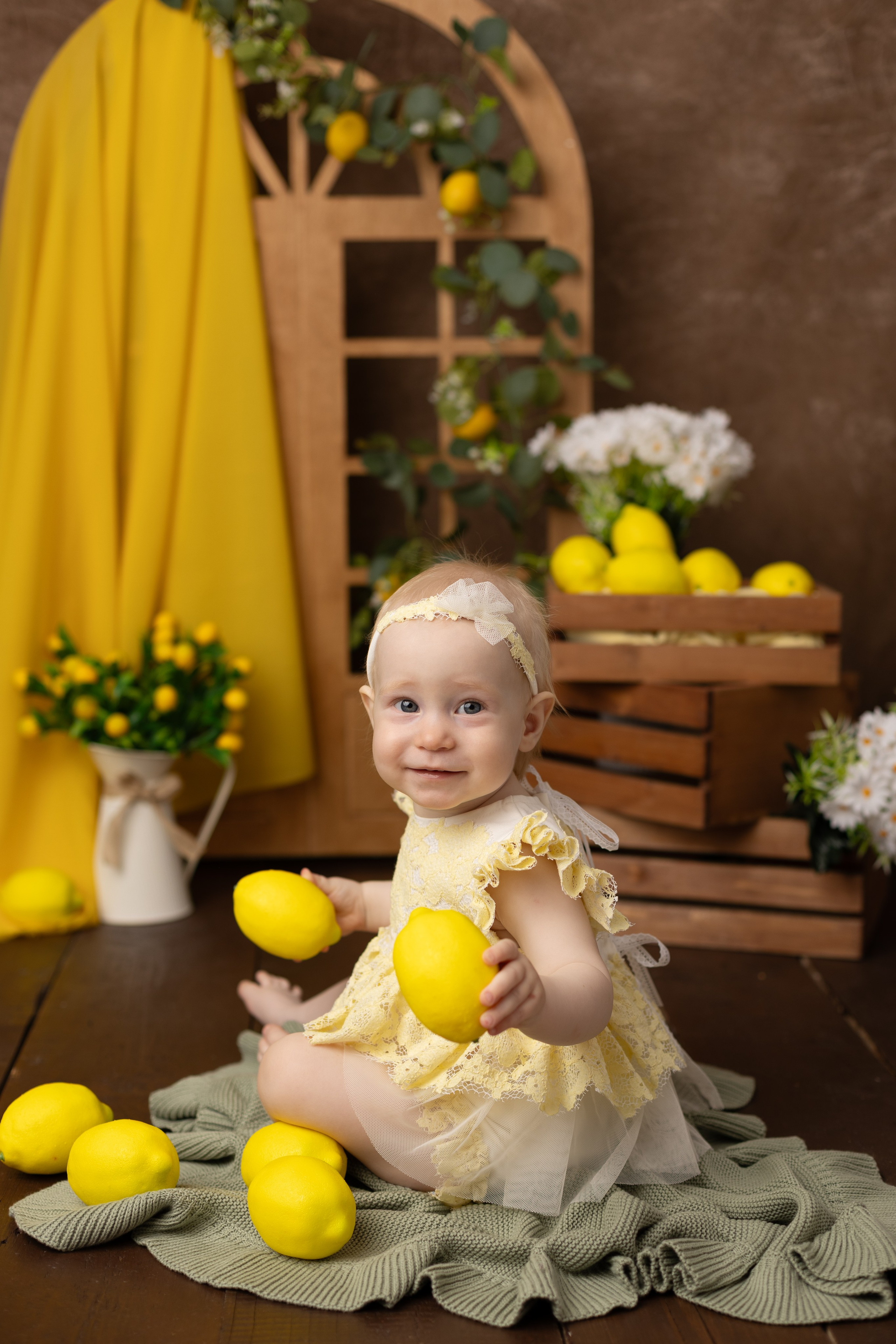 Лимоны. Фотограф новорожденных, детский фотограф в г. Оренбурге Екатерина Козлова