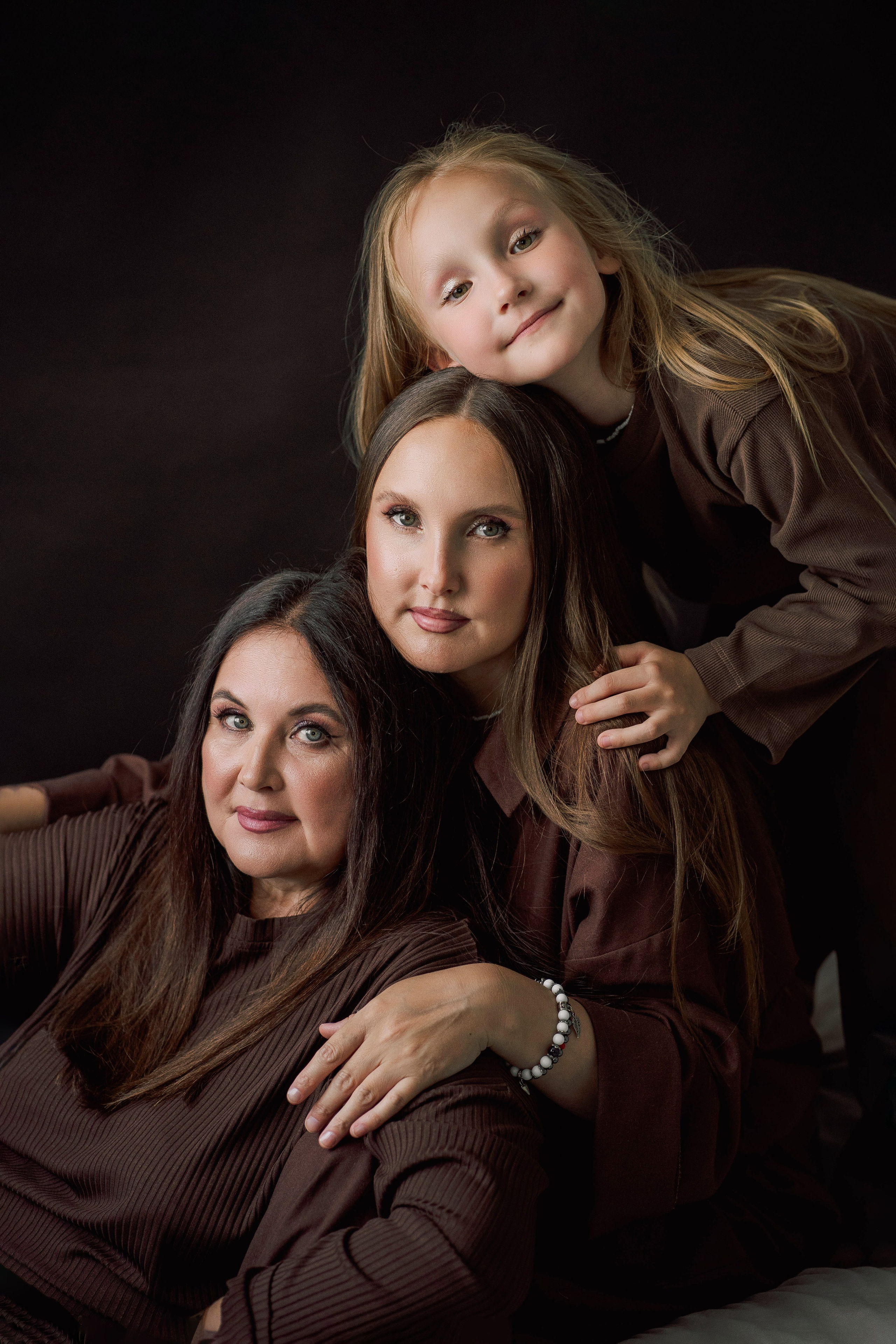 Мама, дочка, внучка. Фотограф Губаха Рависа Муллахметова