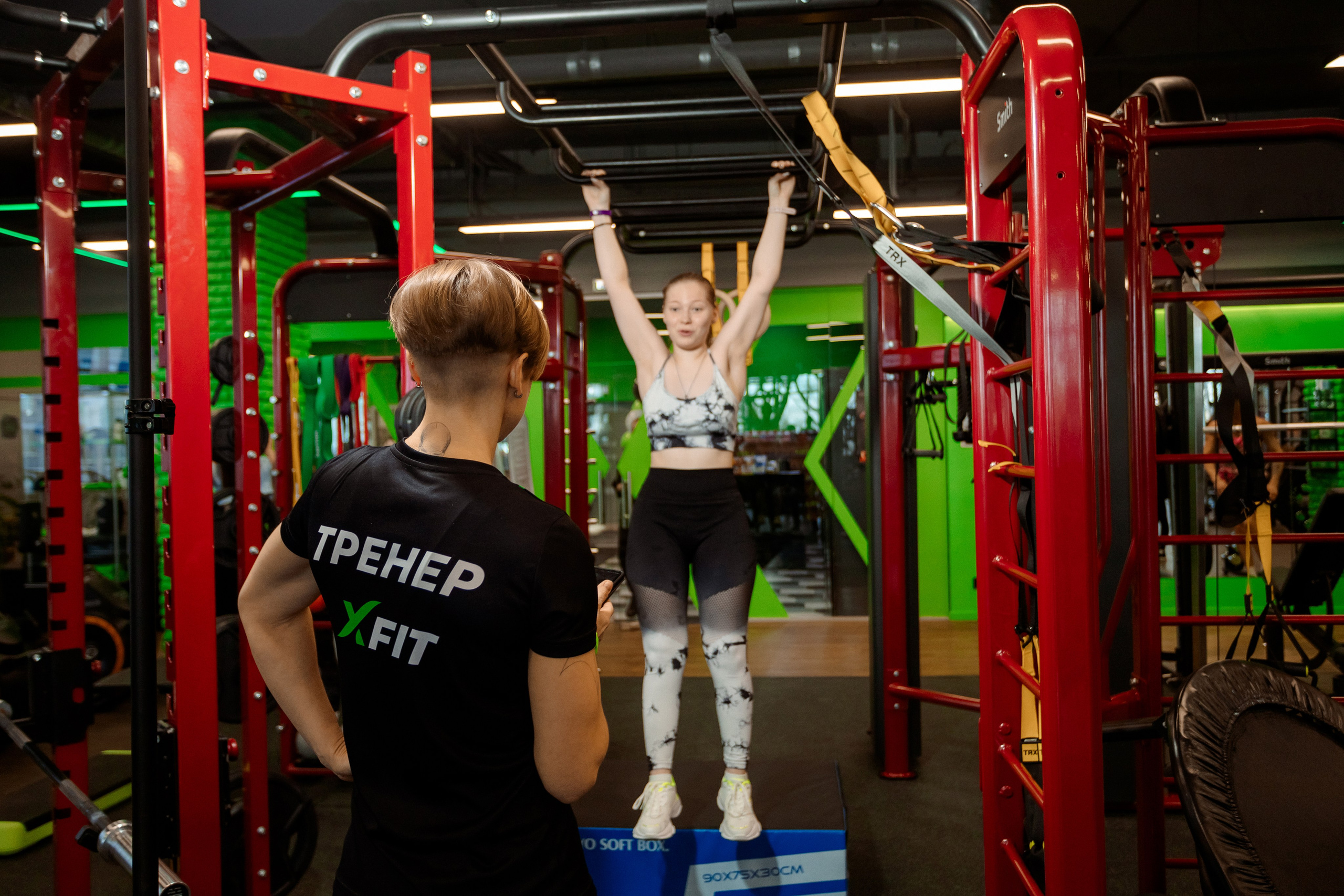 РЕПОРТАЖ: ФИТНЕСС-КЛУБ X-FIT. Профессиональный фотограф в Ижевске Леша Петров