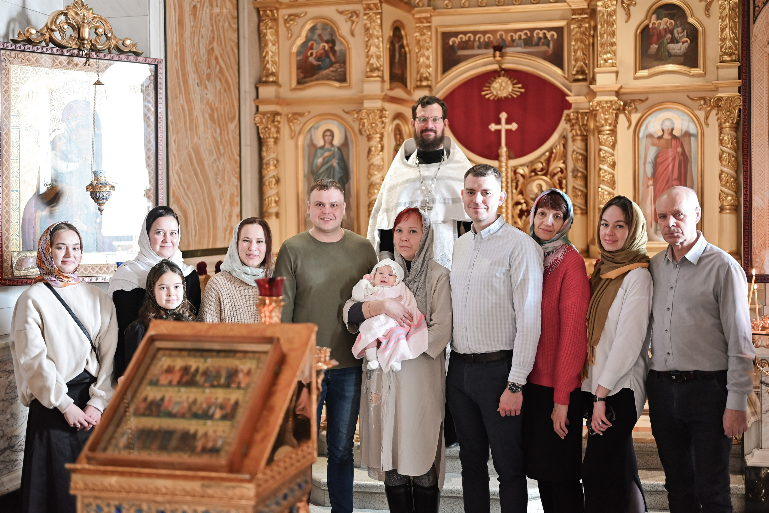 Крещение Марии. Свадебный и семейный фотограф в Уфе Александров Максим