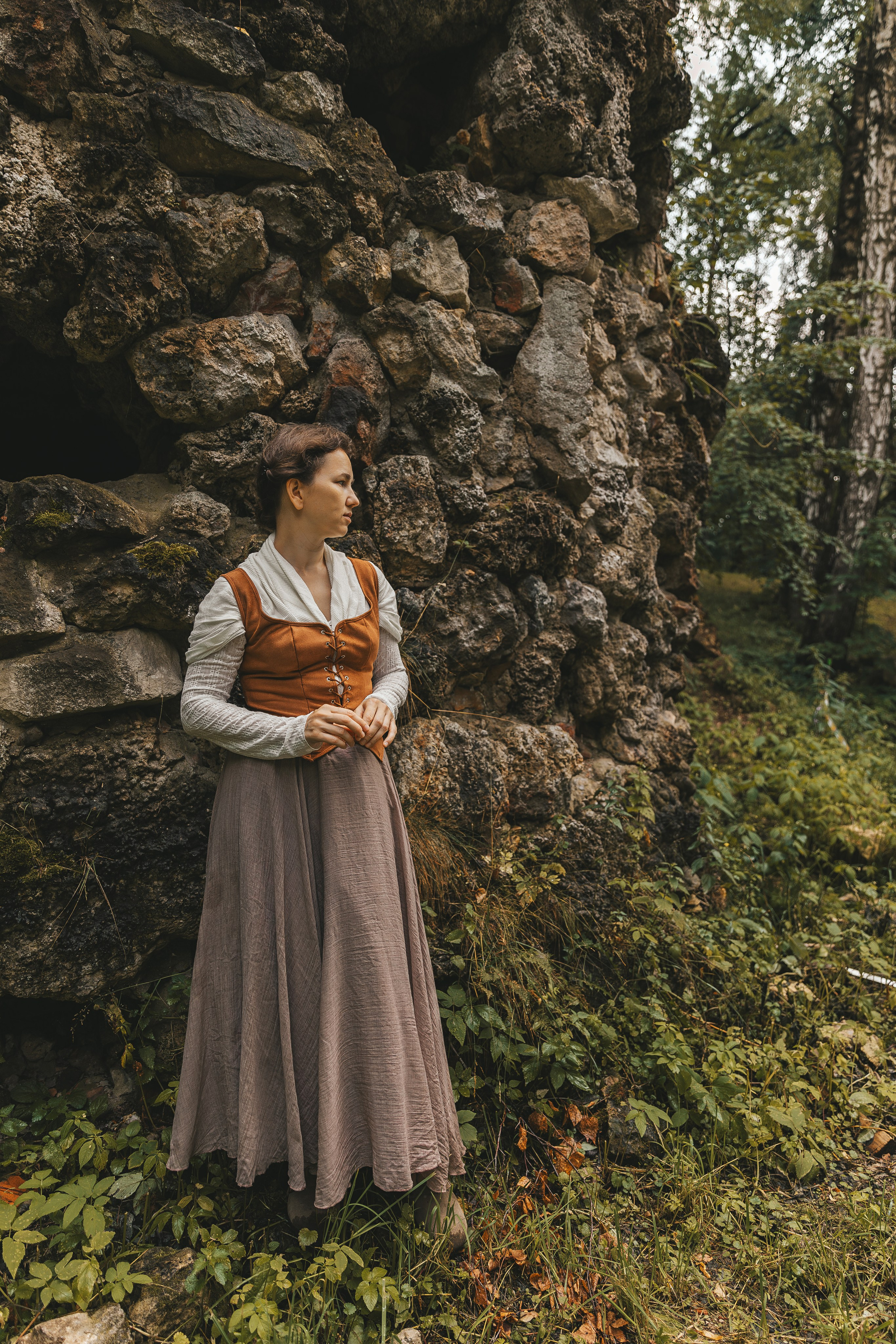 Женский портрет в историческом образе. Семейный и женский фотограф в Москве Надежда Воробьева