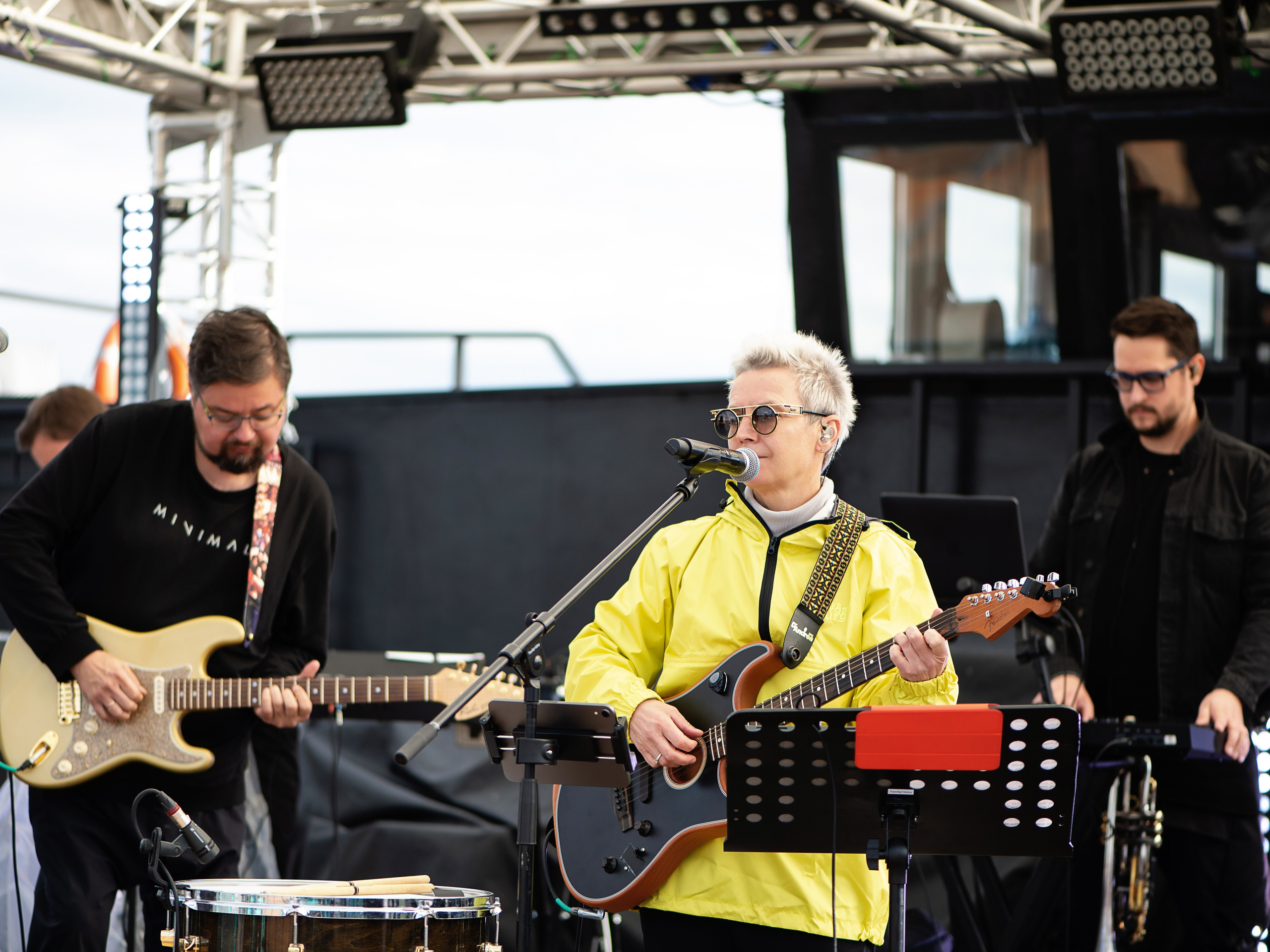 Светлана Сурганова и оркестр. Летник на корабле. Репетиция перед концертом. Москва, 21.08.2025. Фотограф в Москве, Оксана Ребристая