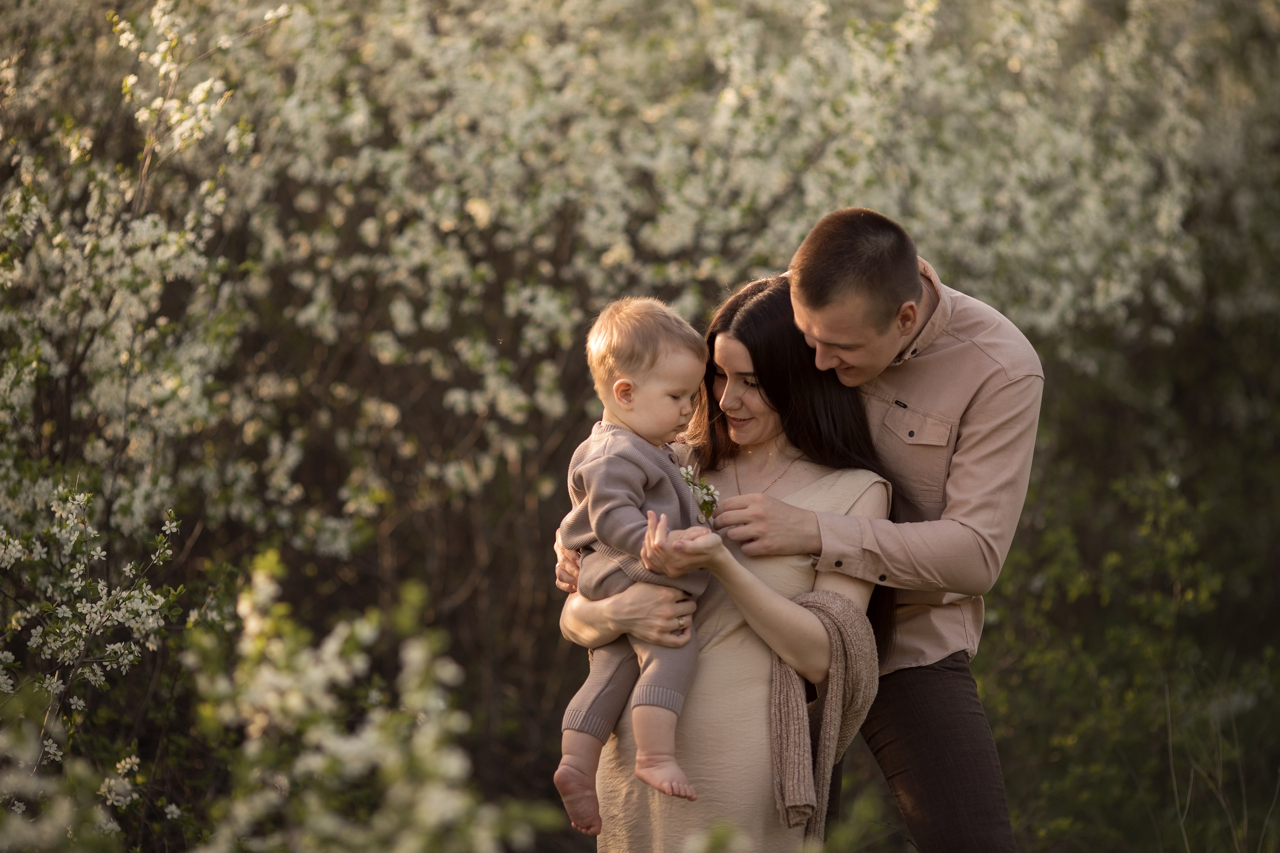 Первая весна. Семейный и детский фотограф в Саратове Полина Коткина