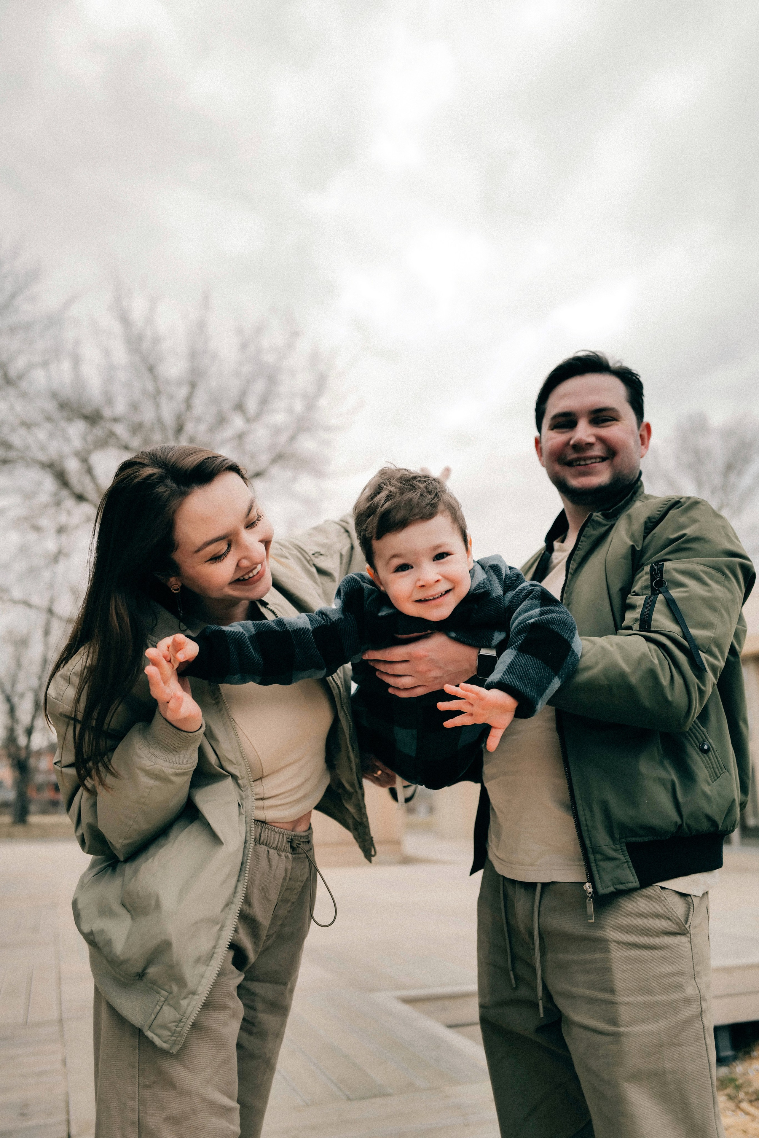 Таня, Сережа и Егор. Фотограф София Комкина