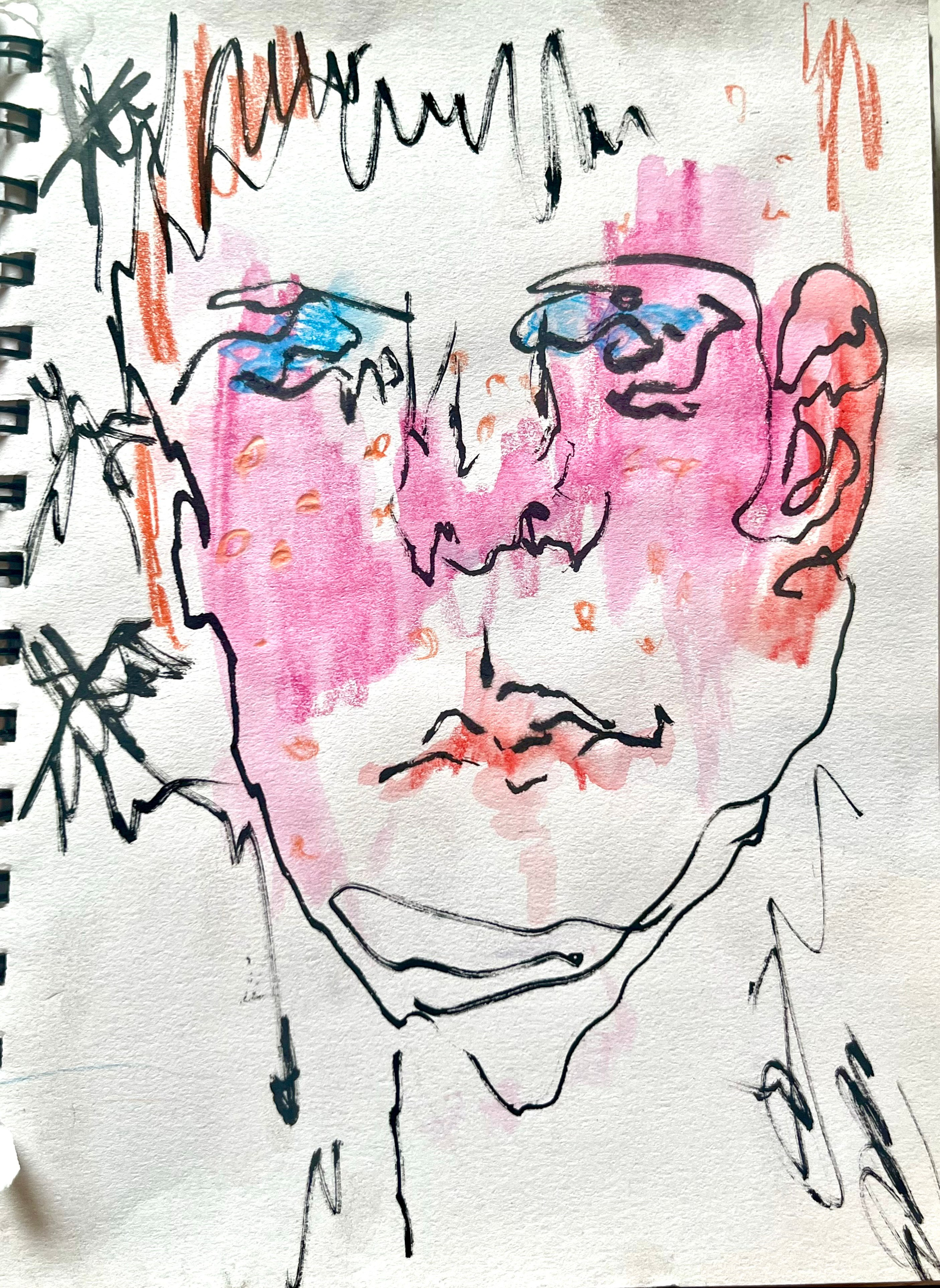 Self portraits. Anna Jennifer | Contemporary Artist