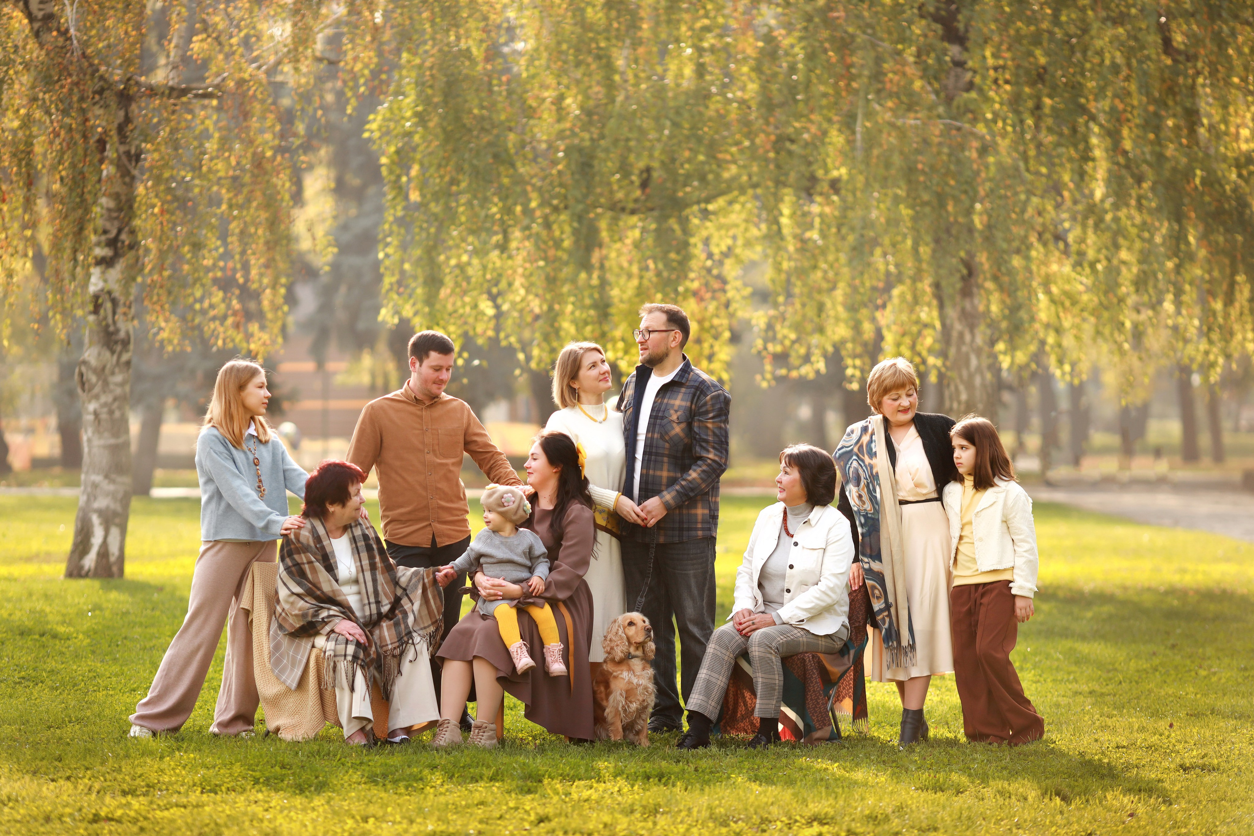 Семейная фотосессия на природе. Семейный и школьный фотограф в Краснодаре Юлия Избенко. Выпускные альбомы Краснодар