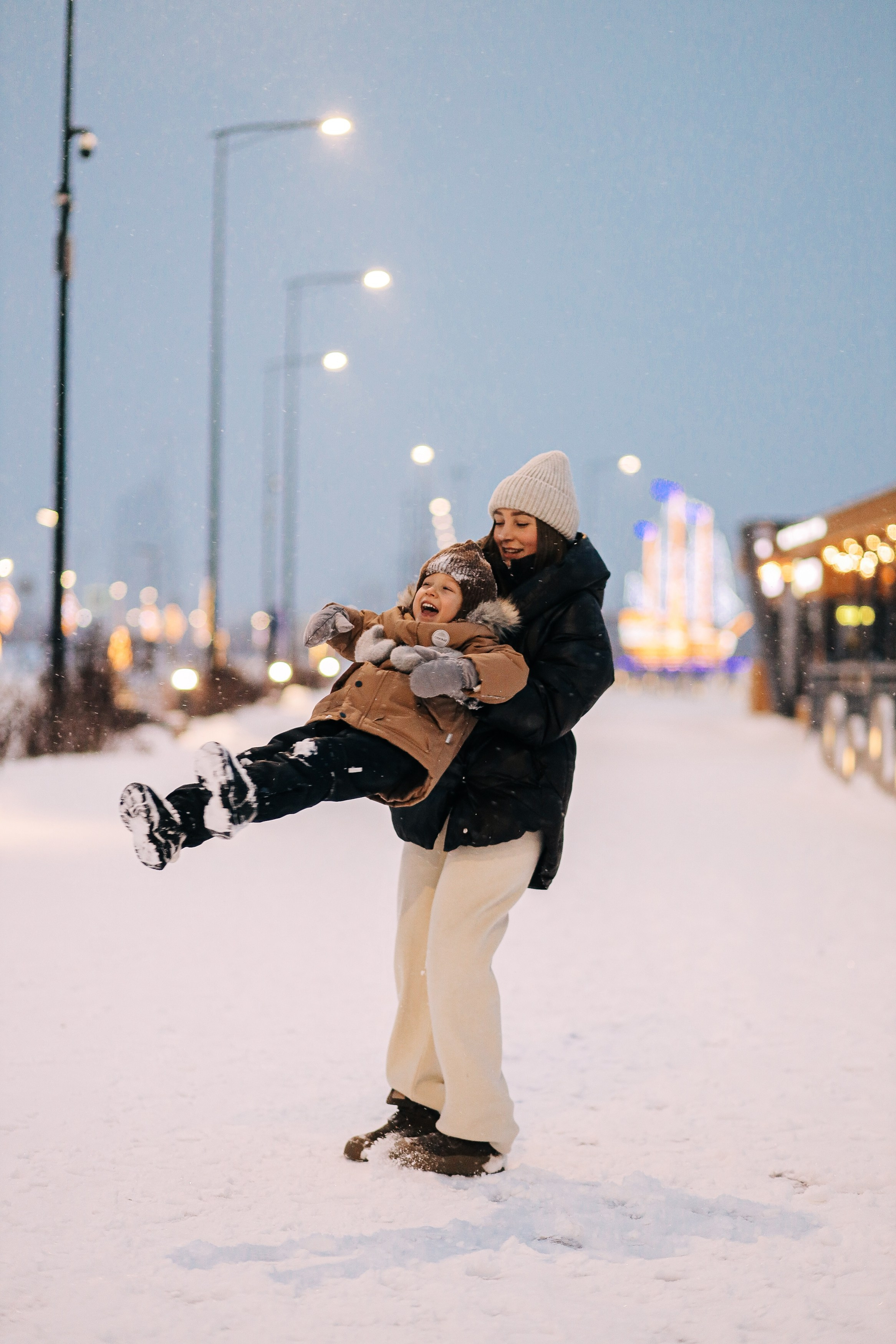 Уличная зимняя. Фотограф Кемерово