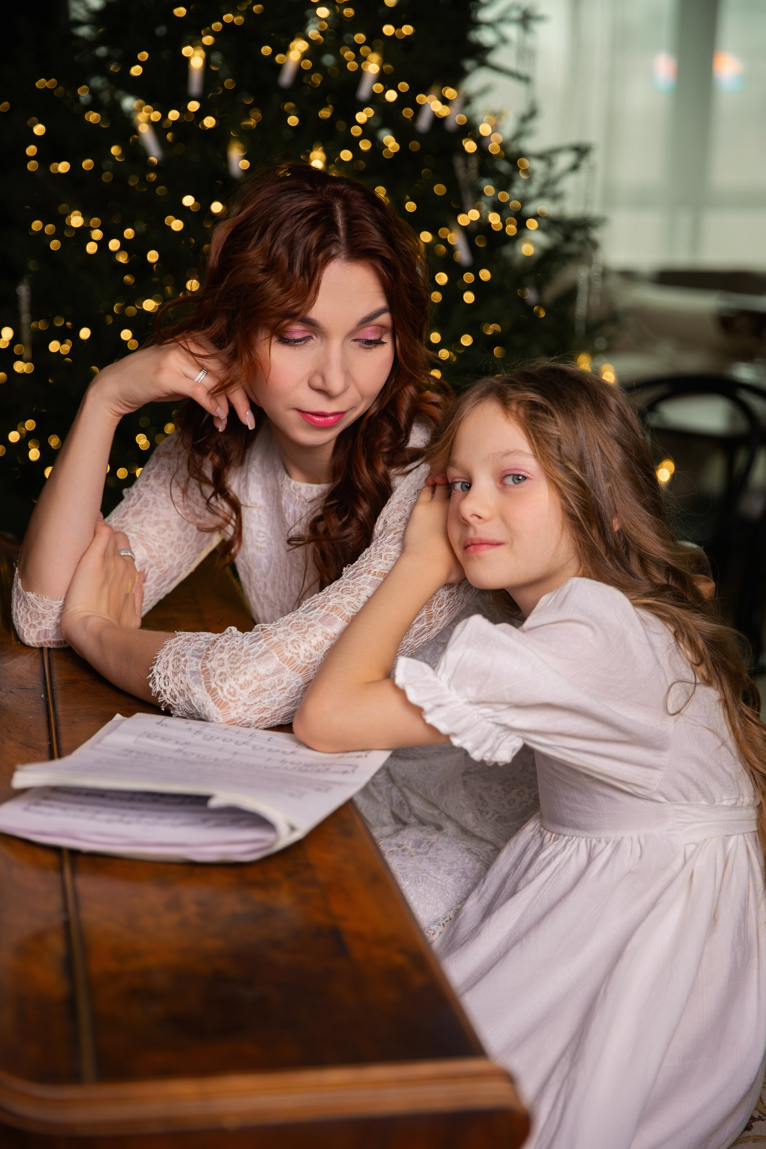 Новогодняя Фотосессия в студии В Москве. Семейный и женский фотограф в Москве Надежда Воробьева