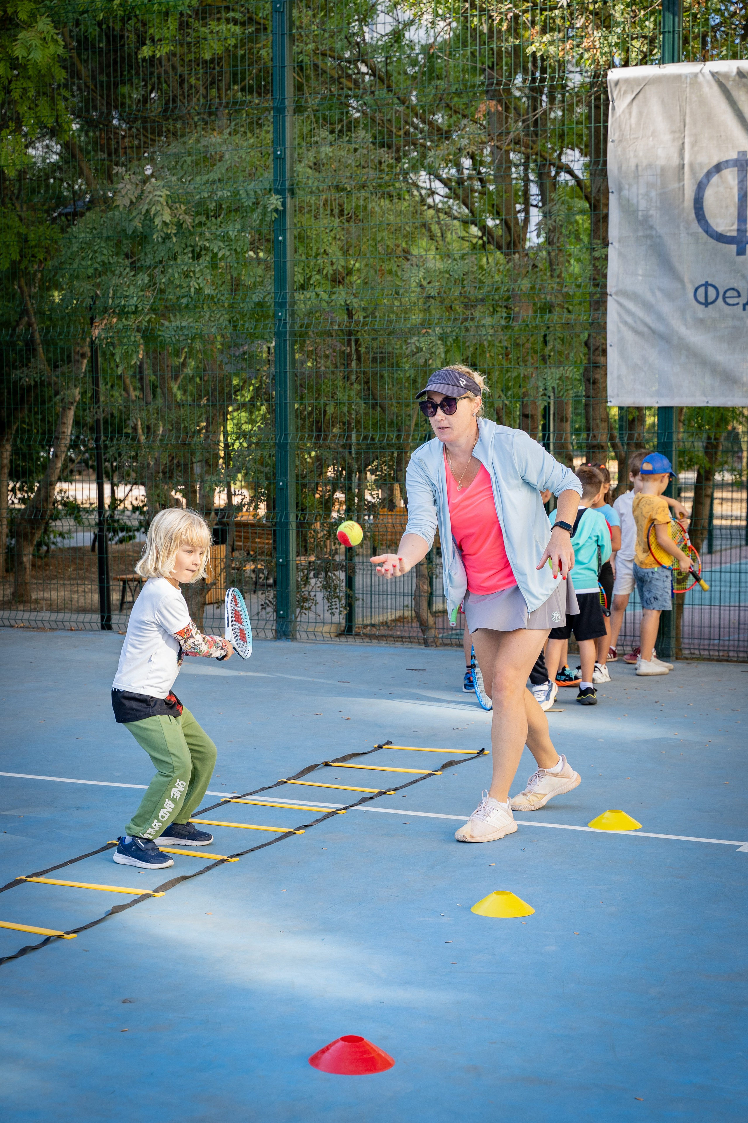 Федерация тенниса Севастополь. Малыши. Анастасия Дунаева. Фотограф в Севастополе