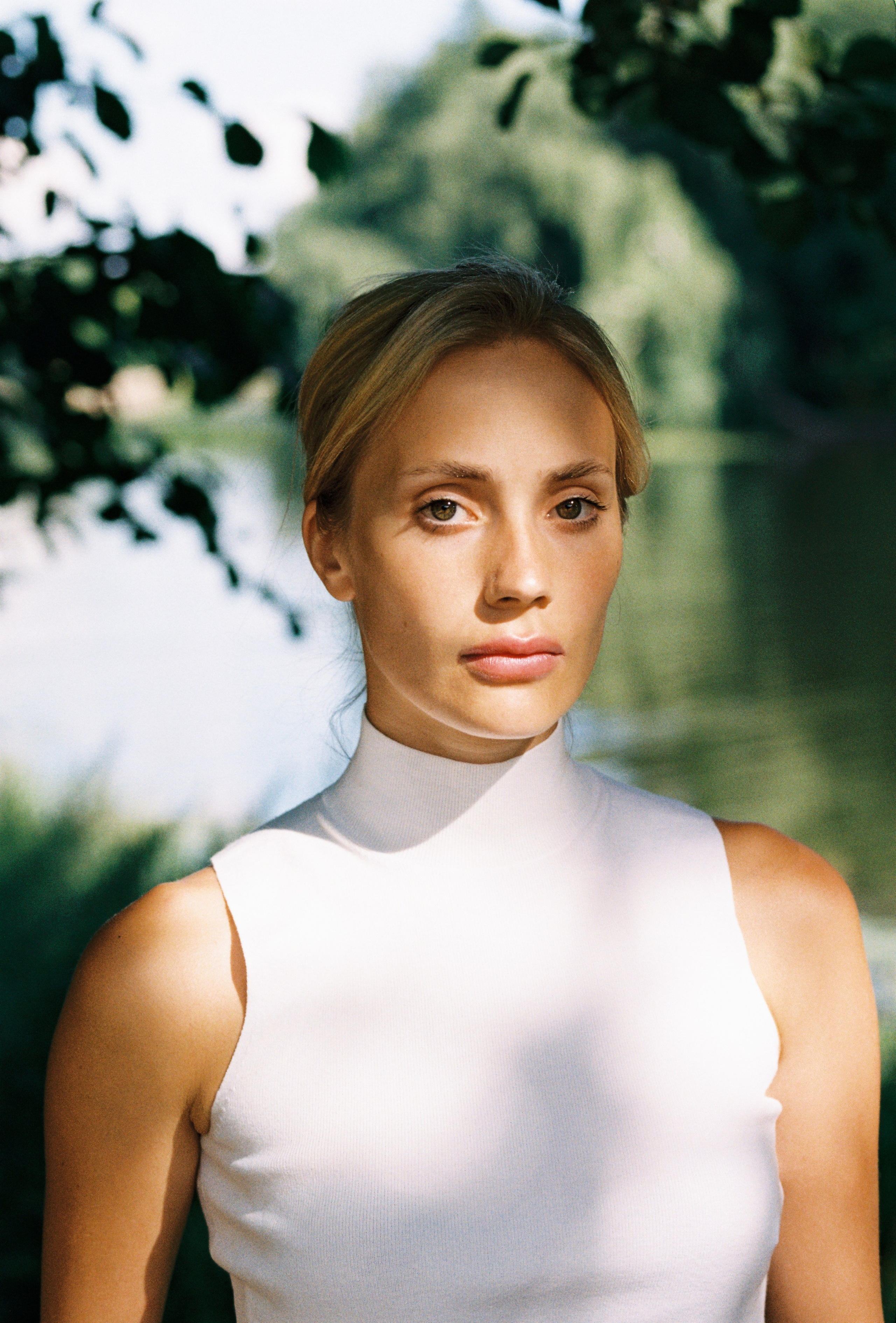 Пленочная фотосессия на улице 