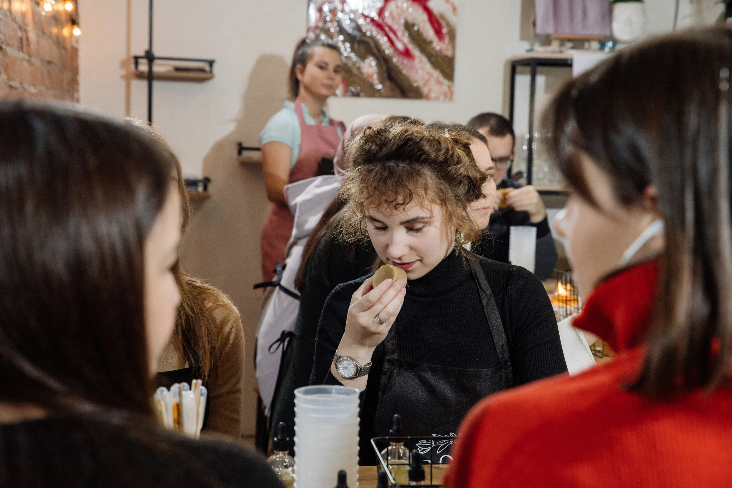 Корпоратив компании Технологии Доверия Аудит — творчество с AROMALAGE