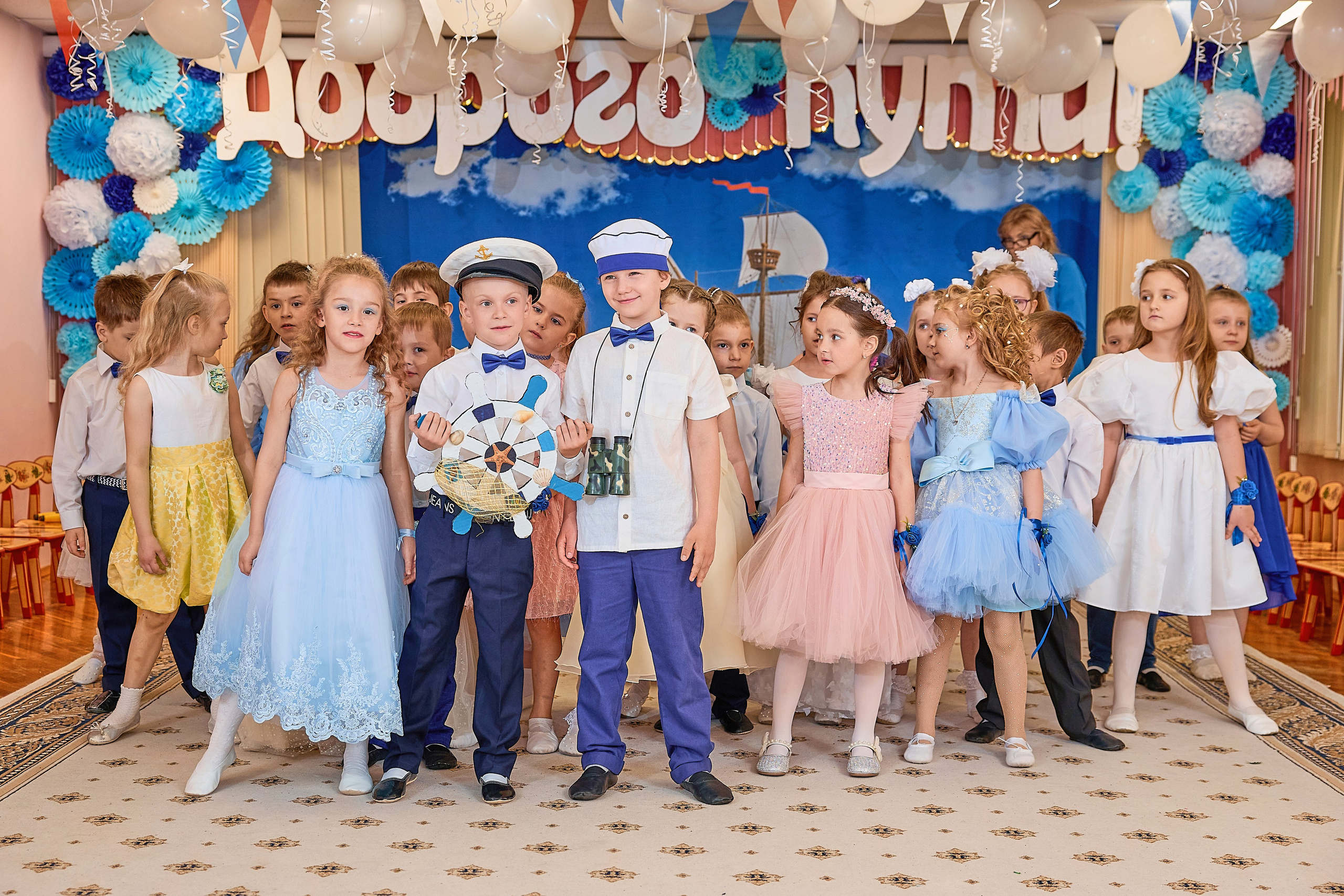 Фотосъёмка выпускного утренника в детском саду. Выпускные альбомы в Москве фотограф Алина Пащук
