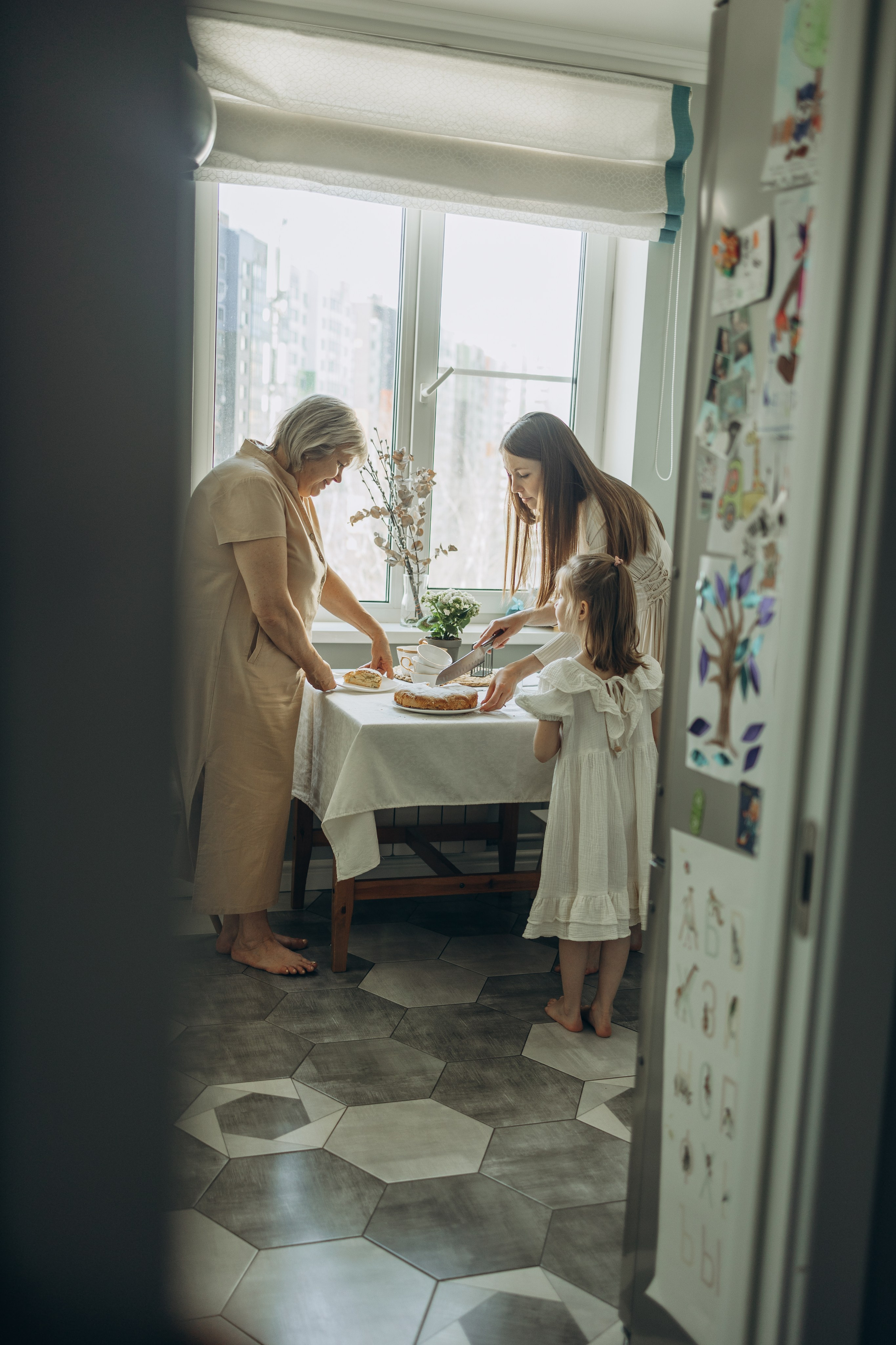 Три поколения. Семейный фотограф в Москве Виктория Ястребинская