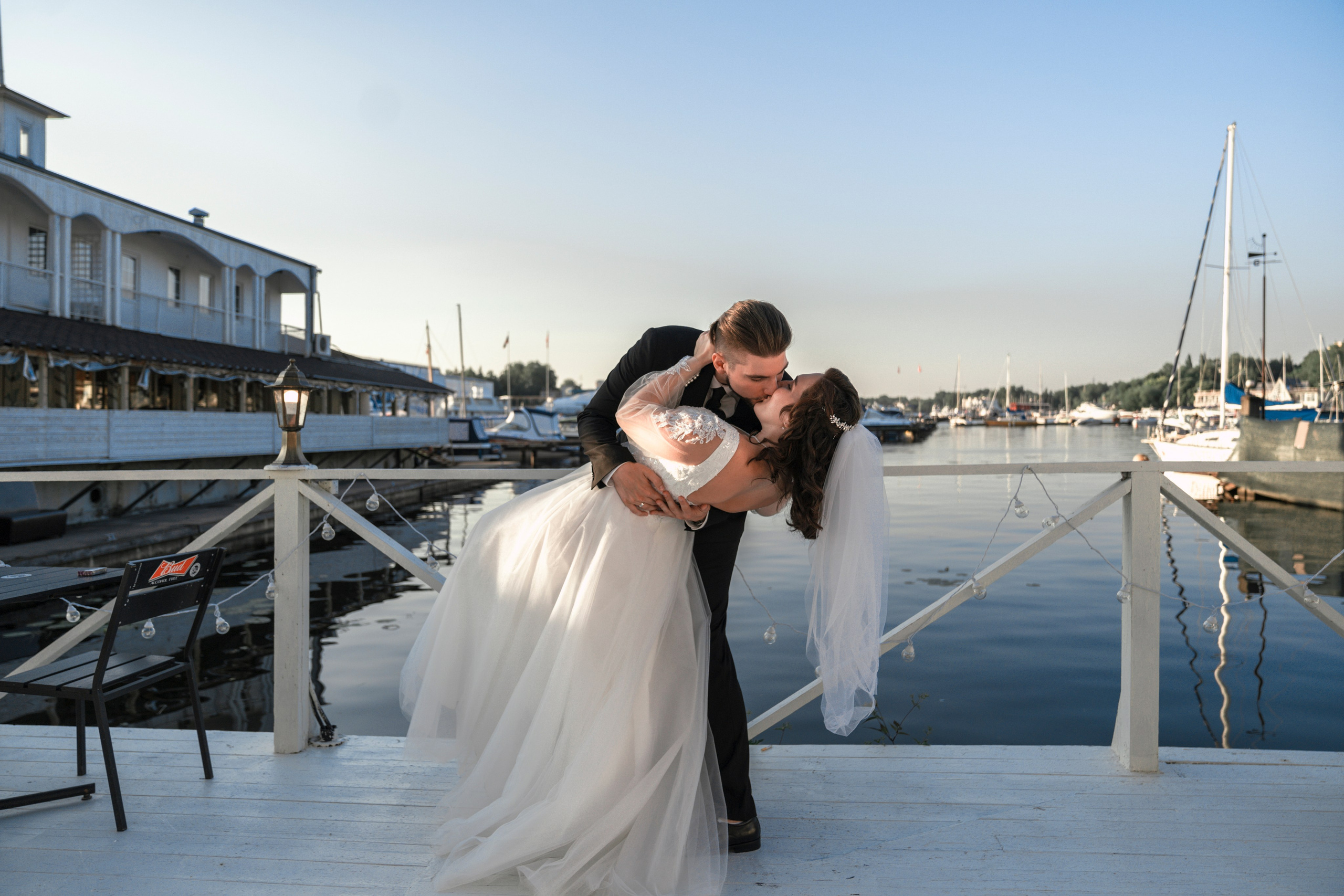 На причале. Свадебный фотограф в Москве Кристина Чехова