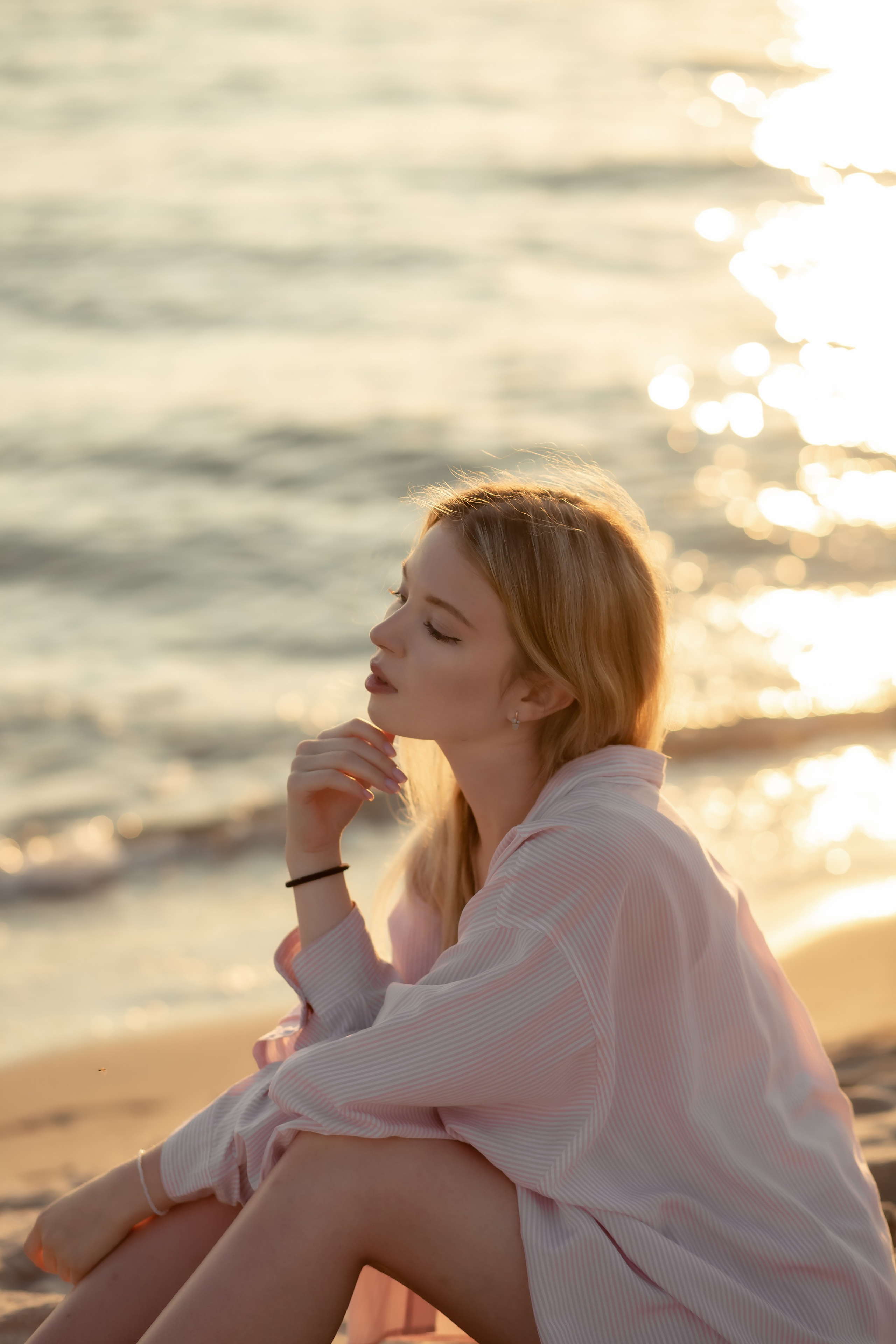 Екатерина и Антон. На закате. Фотограф в Калининграде Решетникова Алина