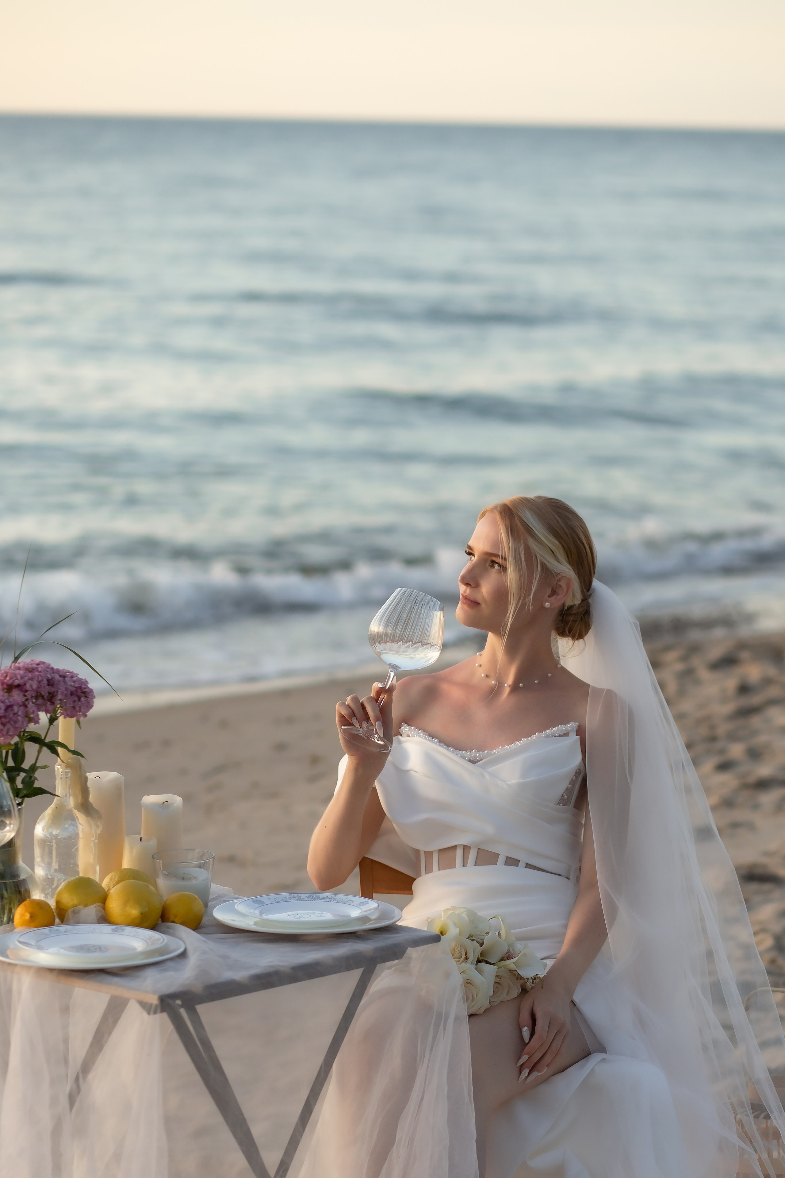 Александра и Влад. На закате. Фотограф в Калининграде Решетникова Алина