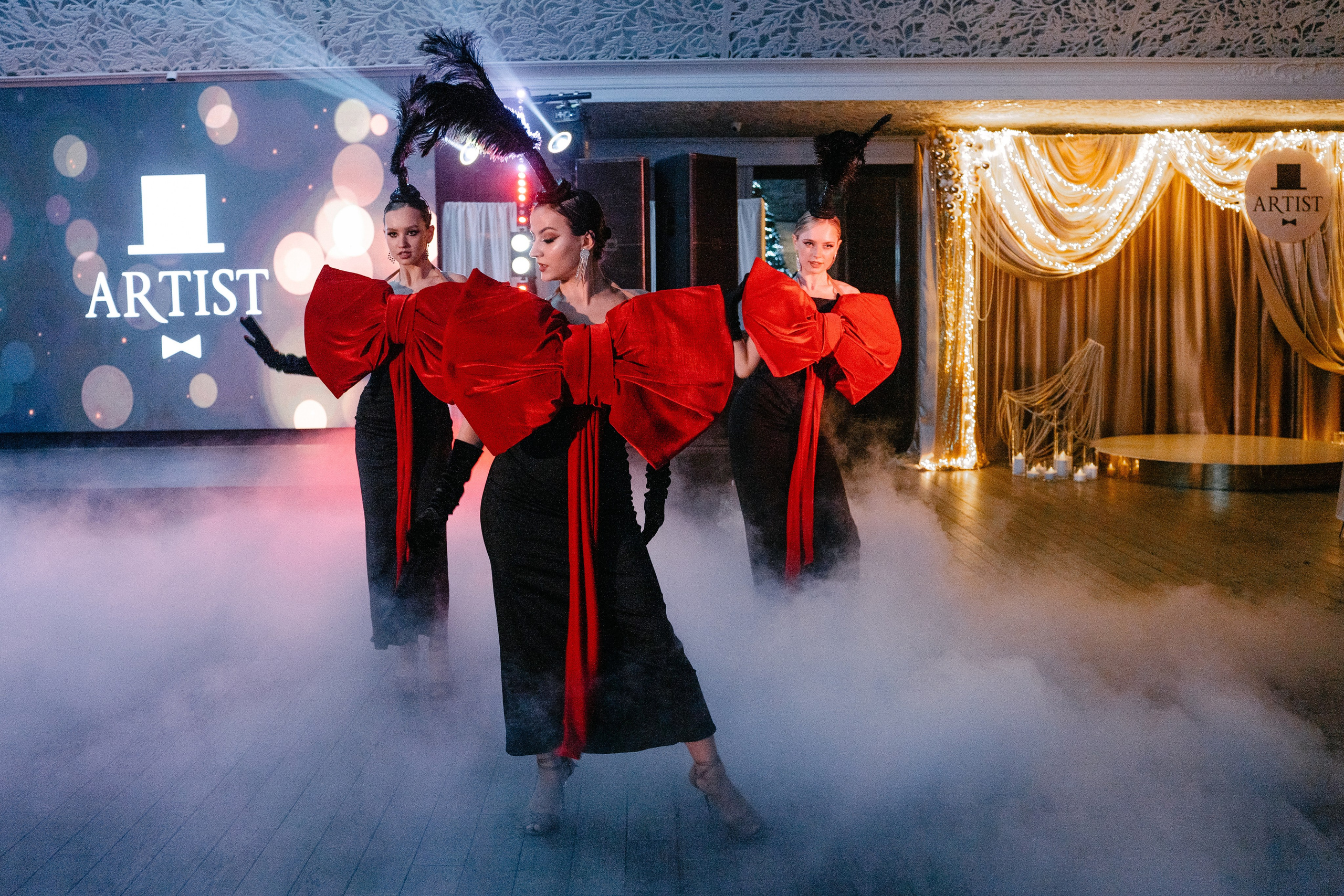 Новогодний вечер в Артисте. Свадебный и семейный фотограф в Воронеже Анастасия Бойко