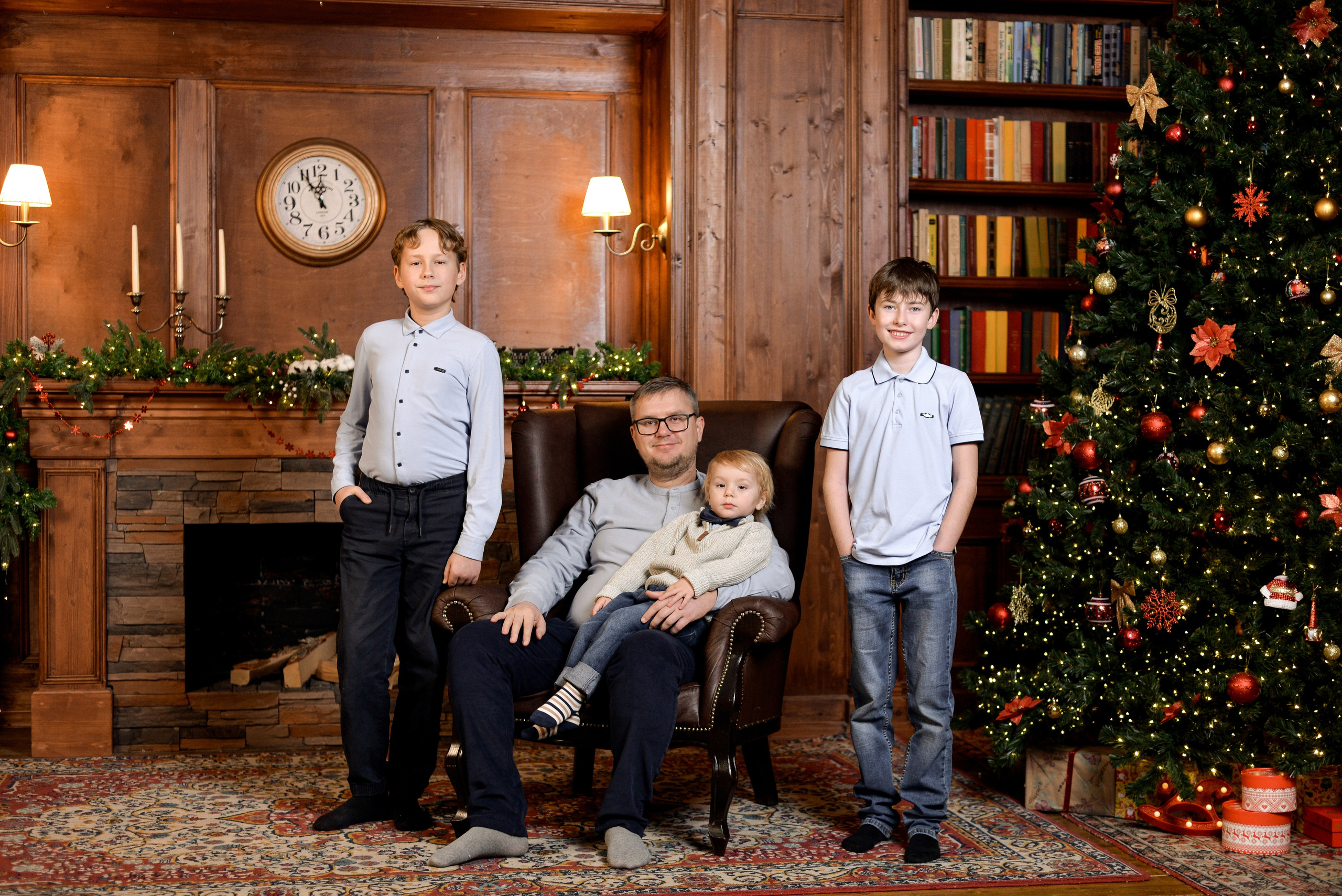 Новогодние съёмки в студиях. Семейный и свадебный фотограф Галина Абакумова, фотосессии в Белгороде