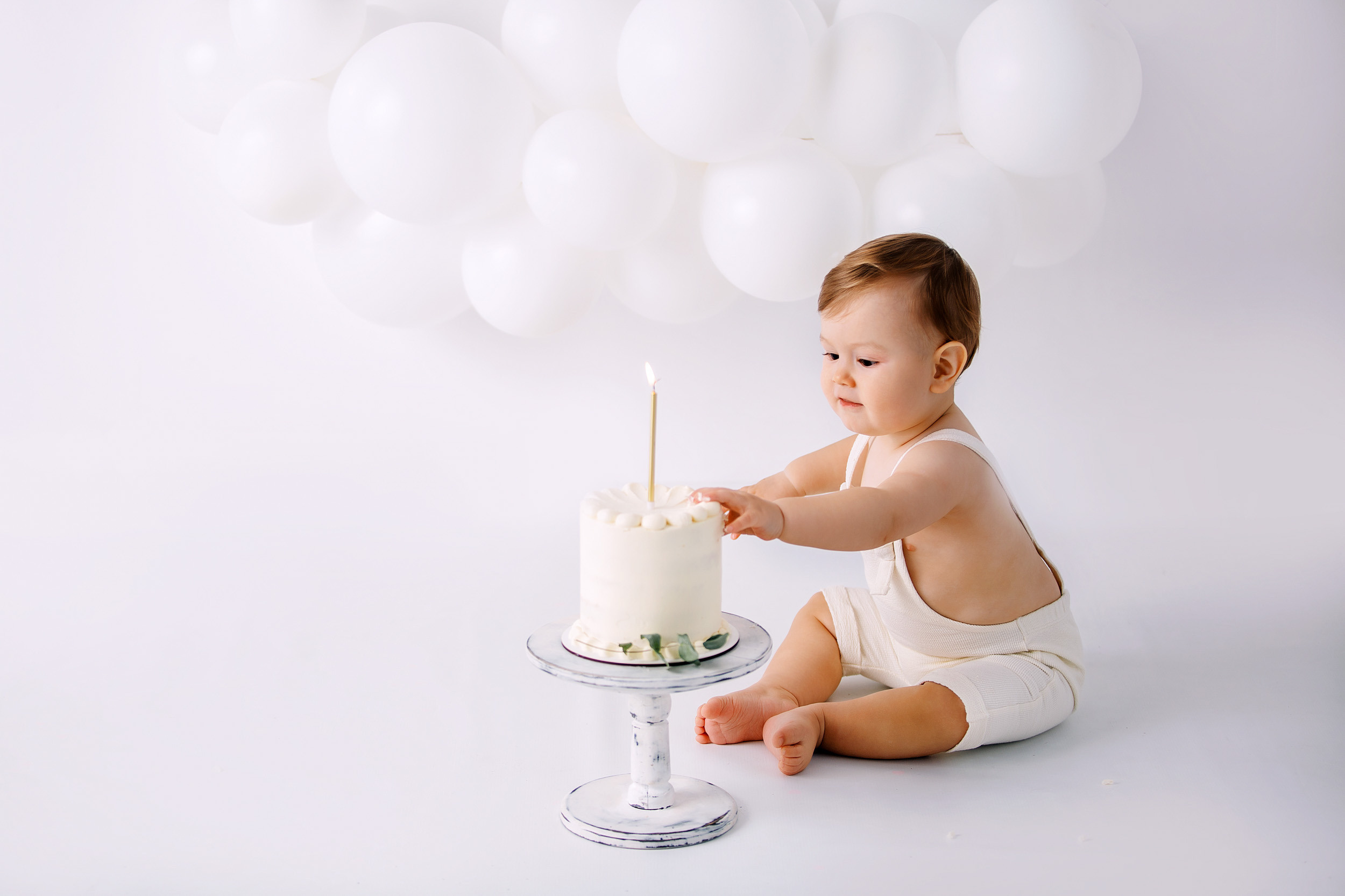 ДАВИД, 1 год студия. Фотограф новорожденных Оксана Полевская