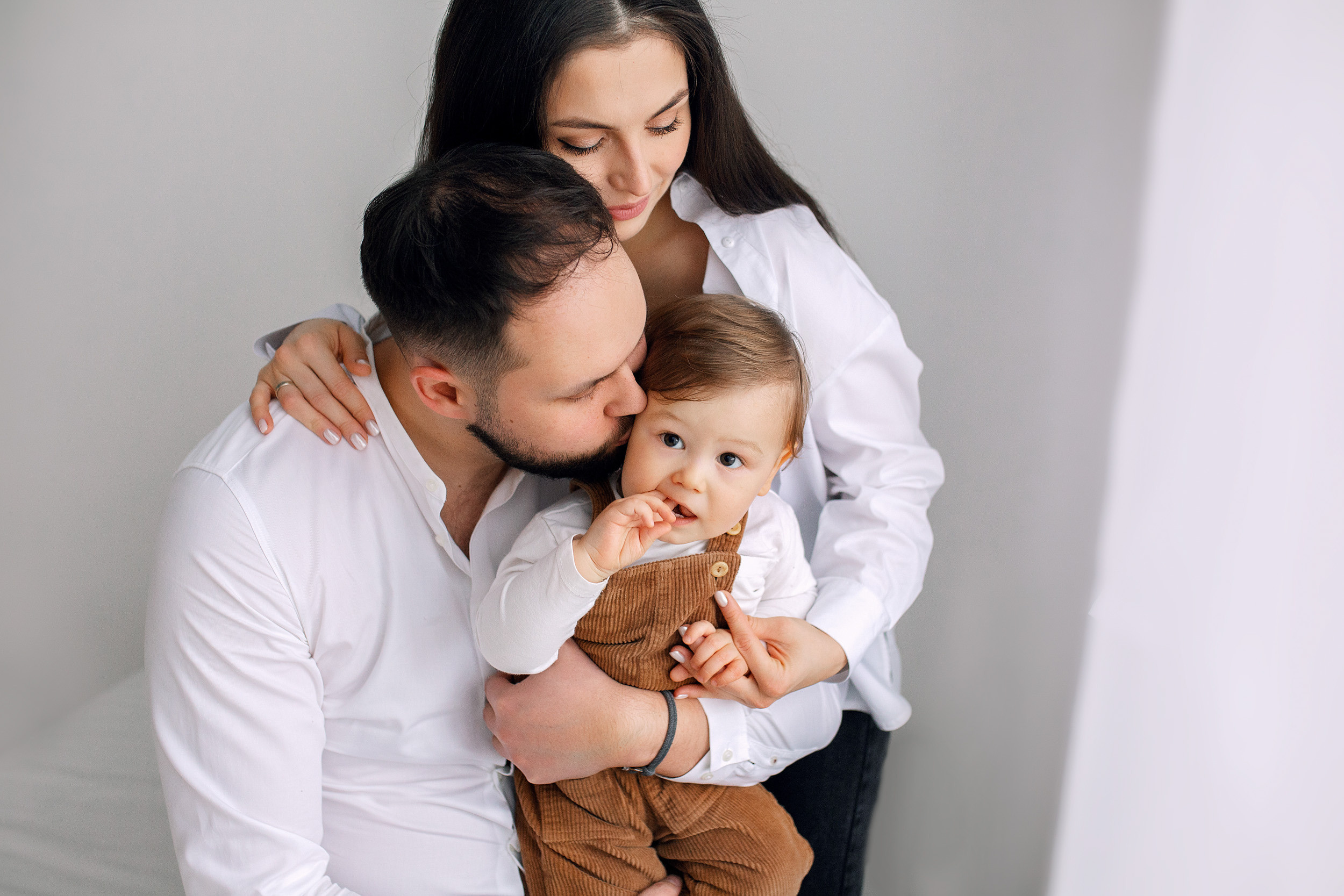 ДАВИД, 1 год студия. Фотограф новорожденных Оксана Полевская