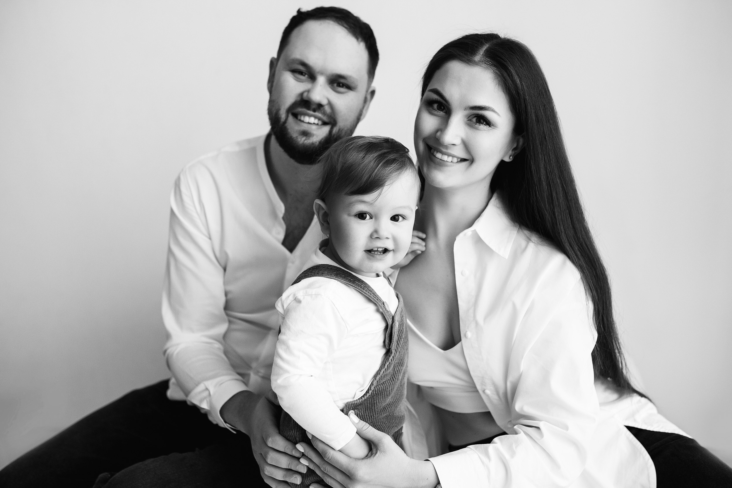 ДАВИД, 1 год студия. Фотограф новорожденных Оксана Полевская