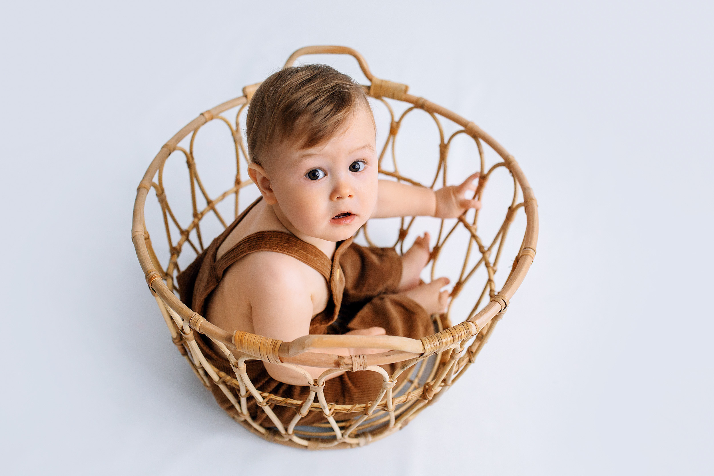 ДАВИД, 1 год студия. Фотограф новорожденных Оксана Полевская