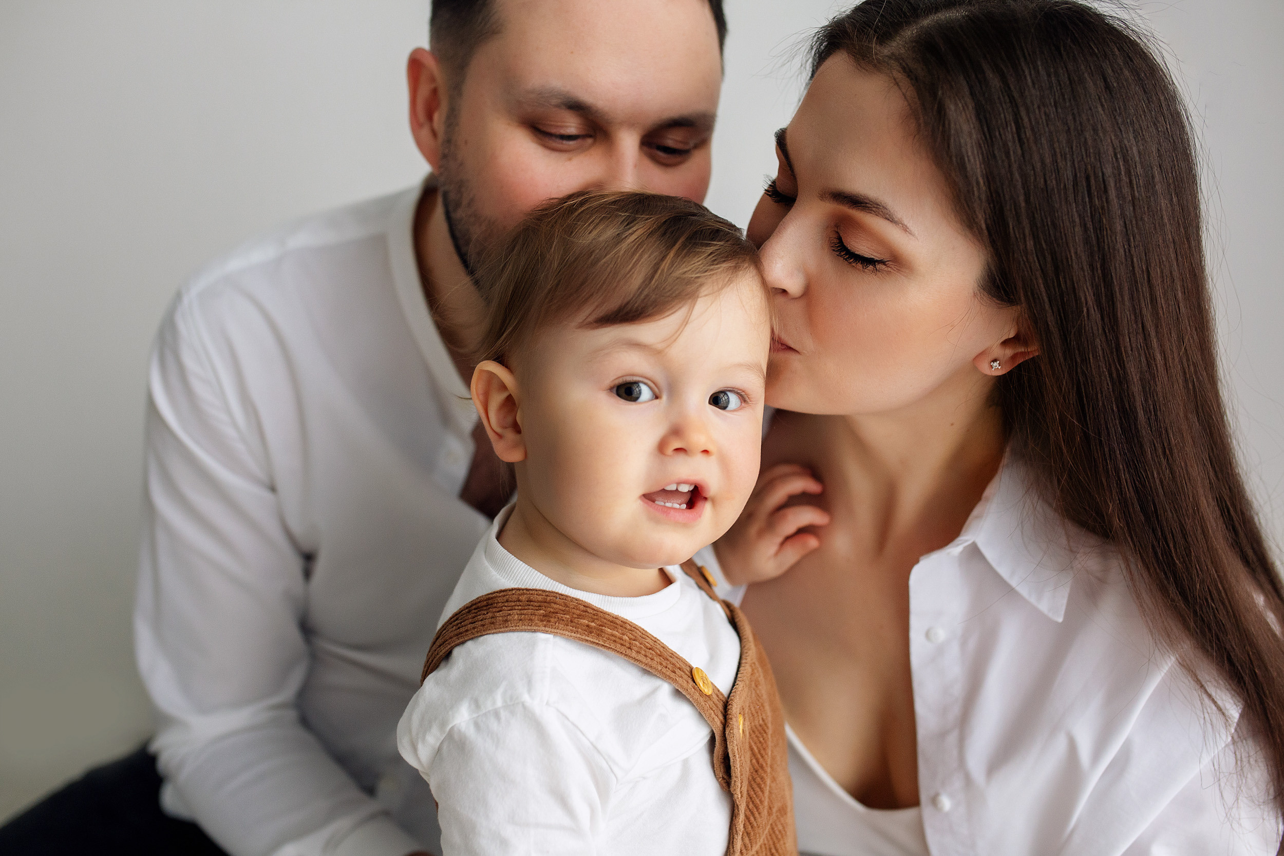 ДАВИД, 1 год студия. Фотограф новорожденных Оксана Полевская