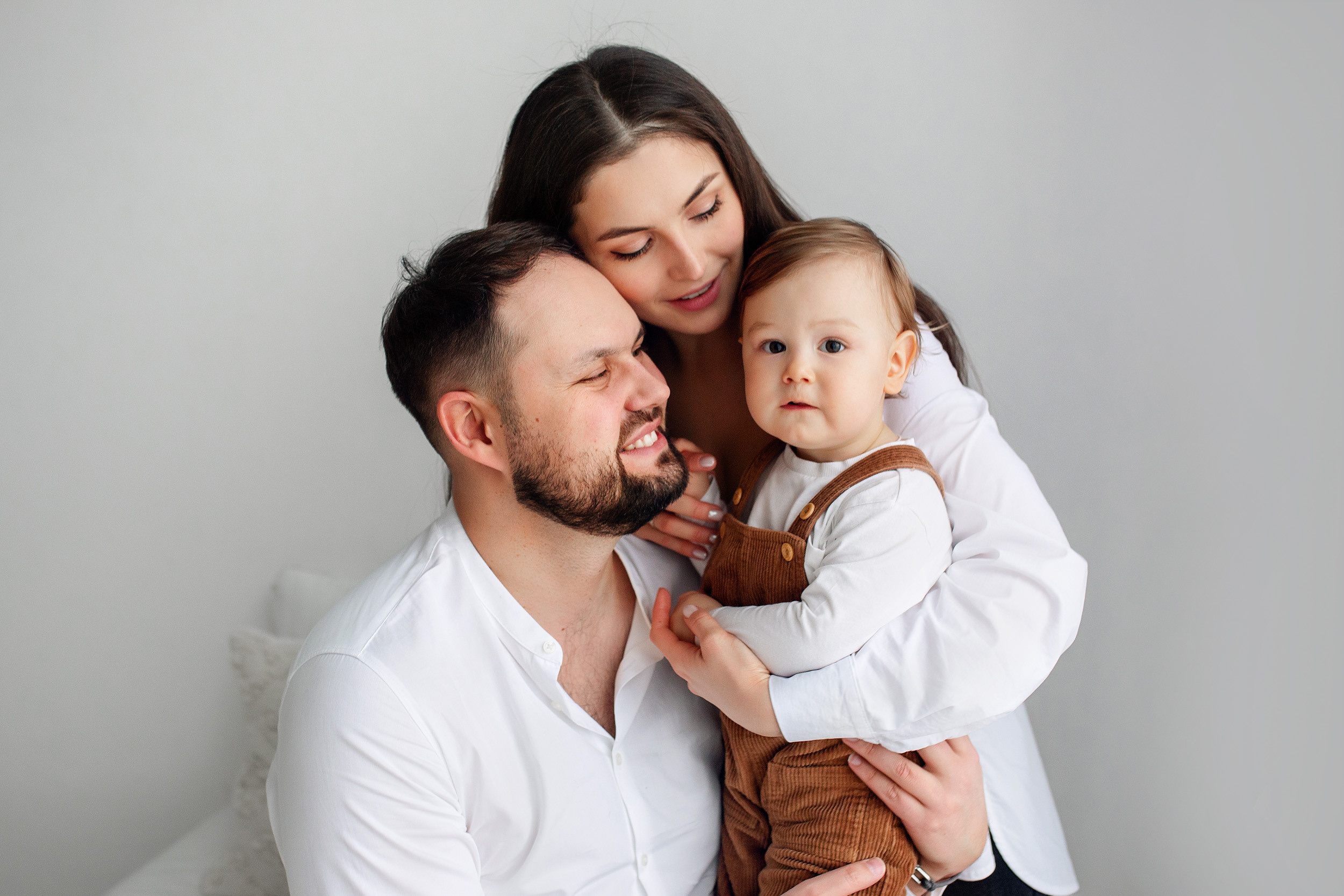 ДАВИД, 1 год студия. Фотограф новорожденных Оксана Полевская