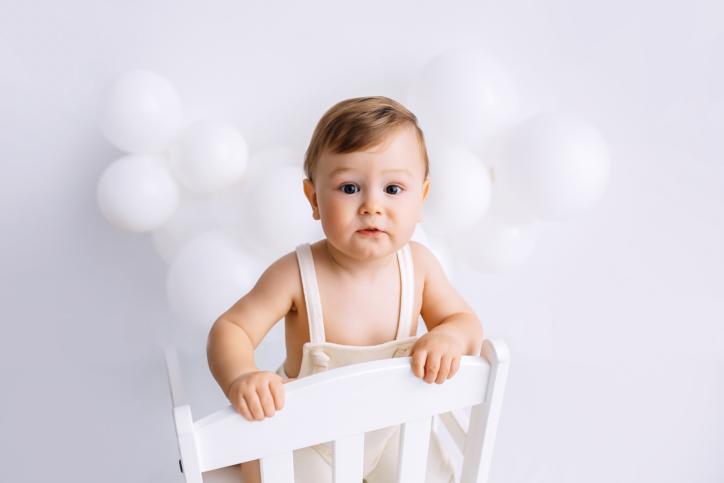 ДАВИД, 1 год студия. Фотограф новорожденных Оксана Полевская