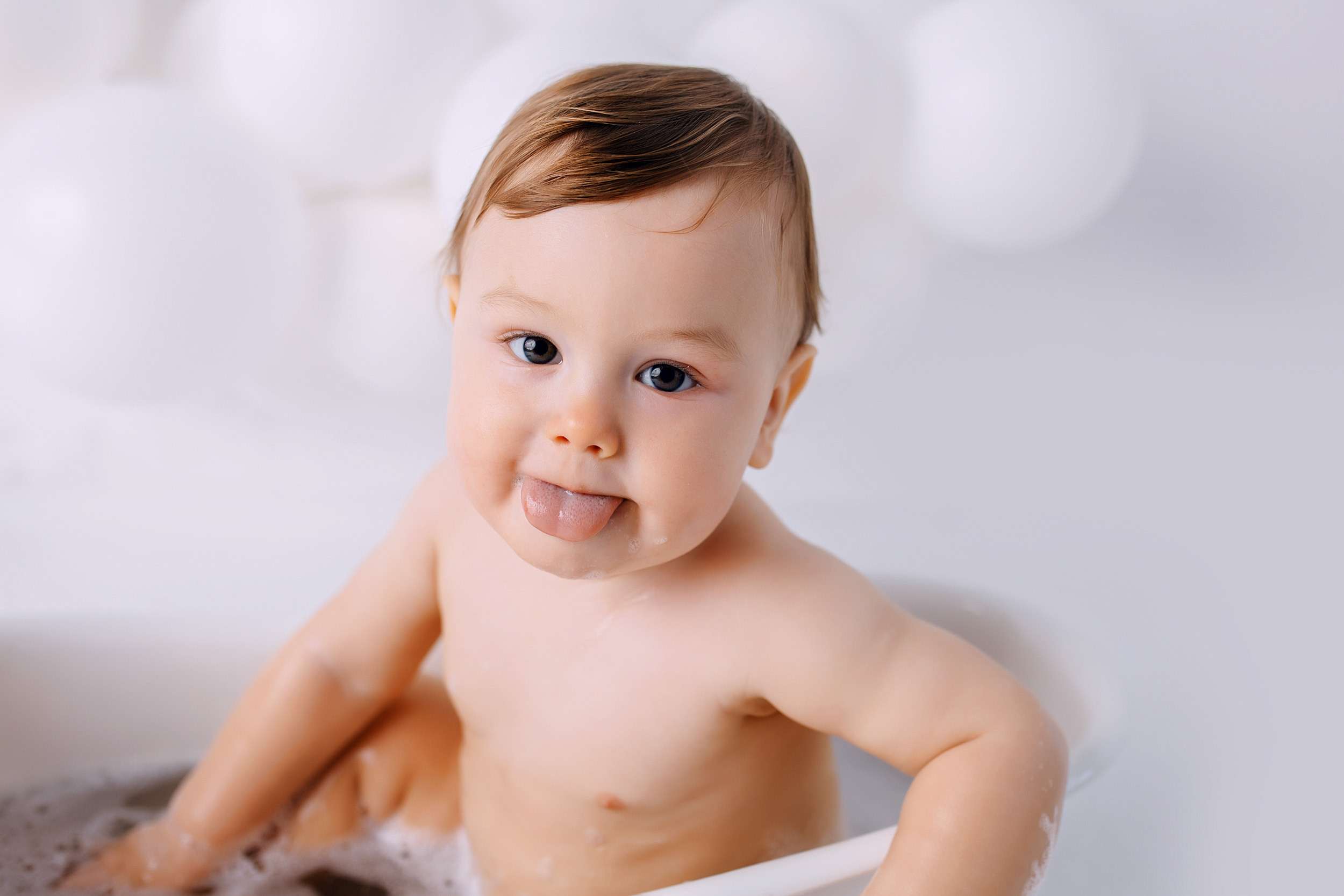 ДАВИД, 1 год студия. Фотограф новорожденных Оксана Полевская