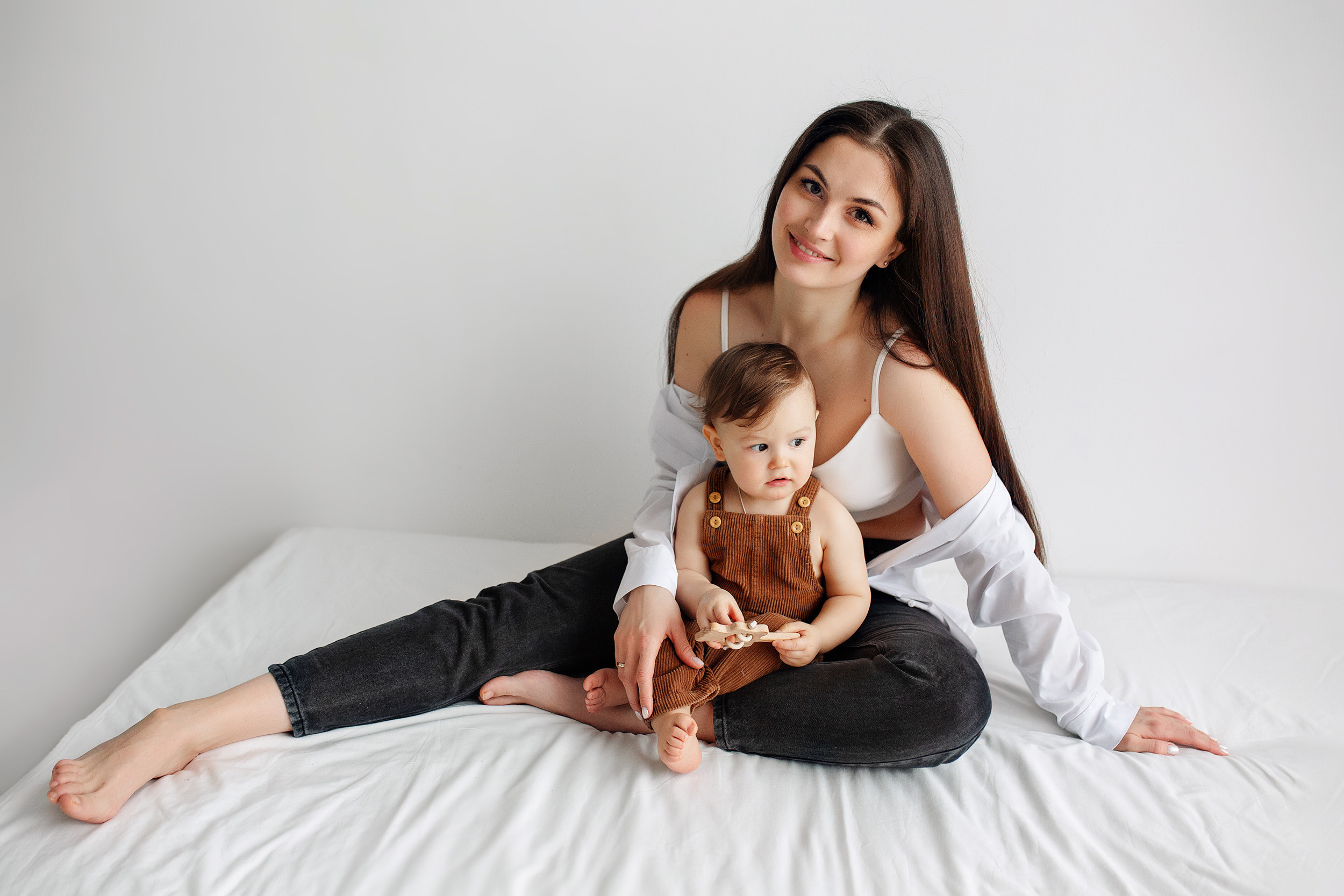 ДАВИД, 1 год студия. Фотограф новорожденных Оксана Полевская