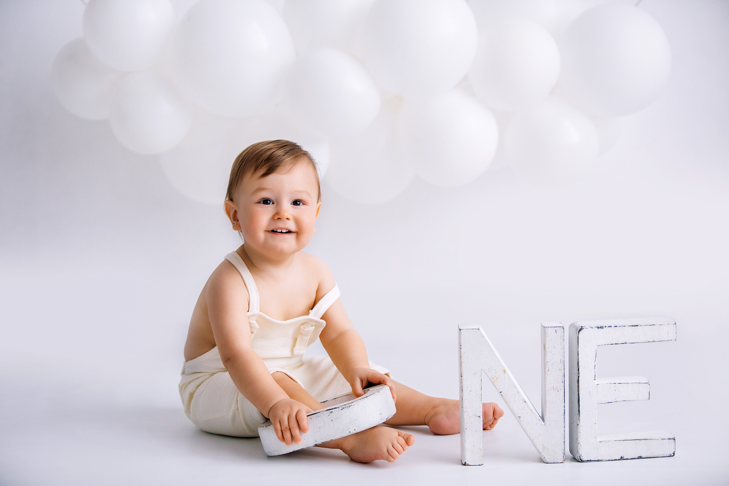 ДАВИД, 1 год студия. Фотограф новорожденных Оксана Полевская