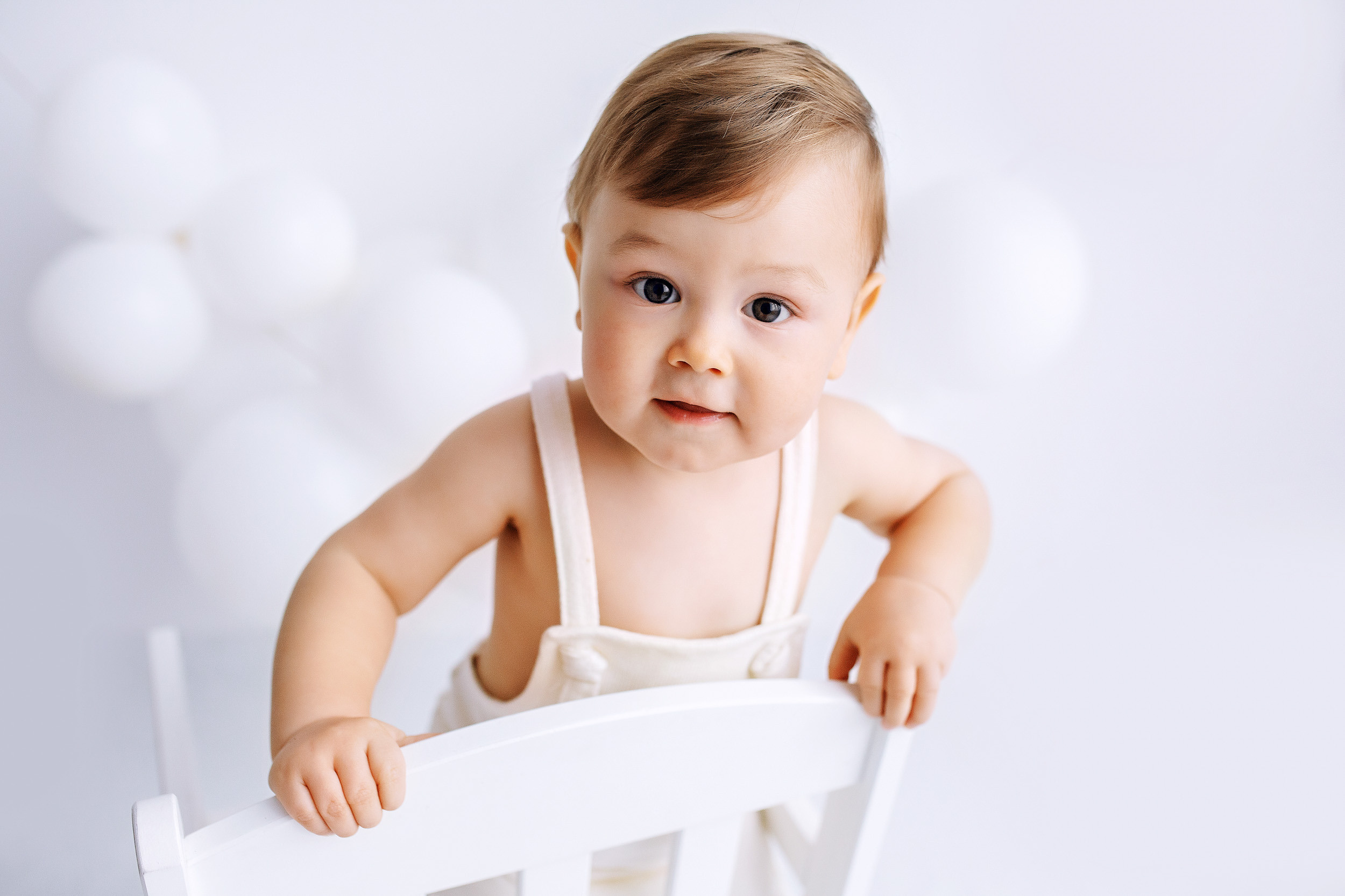 ДАВИД, 1 год студия. Фотограф новорожденных Оксана Полевская