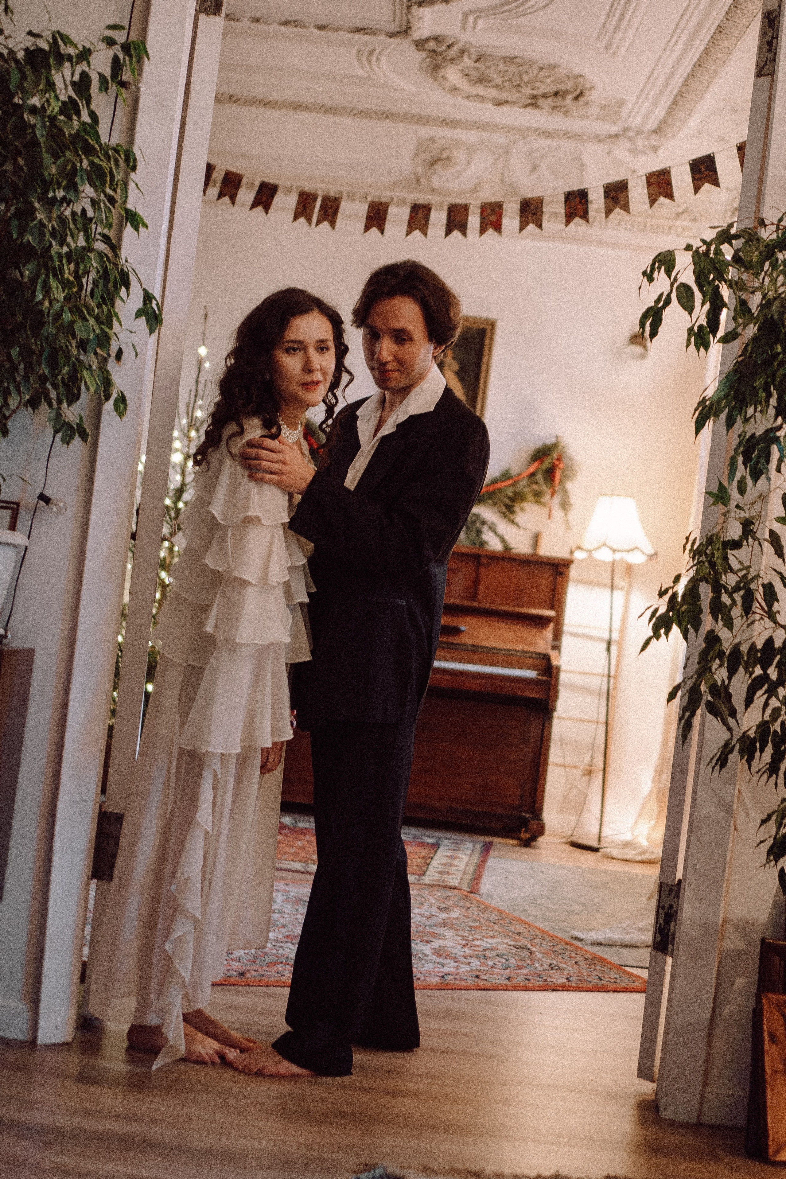 УТРО ЖЕНИХА И НЕВЕСТЫ В ФОТОСТУДИИ И ОСНОВНАЯ ФОТОСЕСИСИЯ ЗИМОЙ. Профессиональный фотограф, Санкт-Петербург — Виктория Богомолова