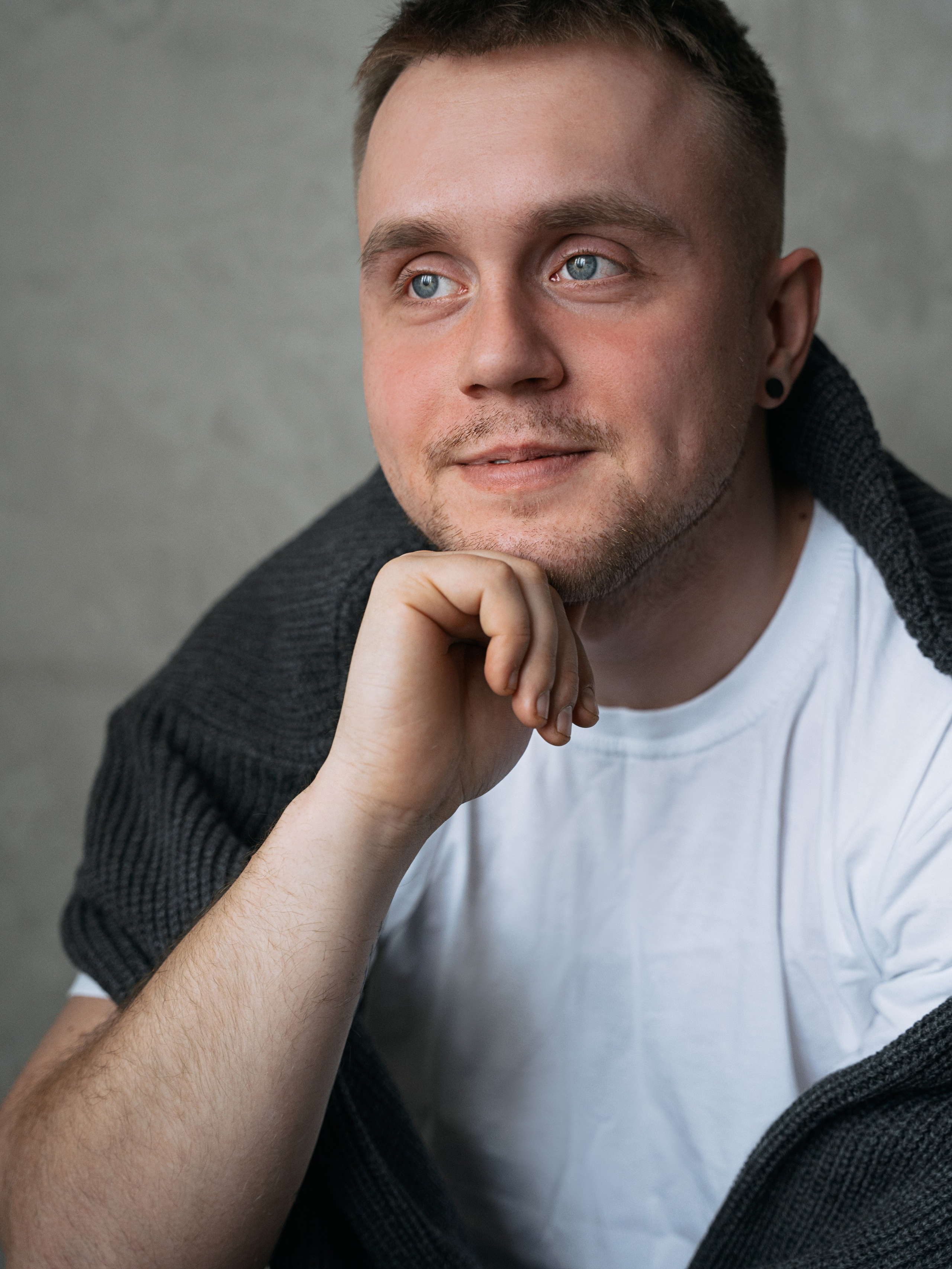 Мужской портрет. Https://andreevann.ru