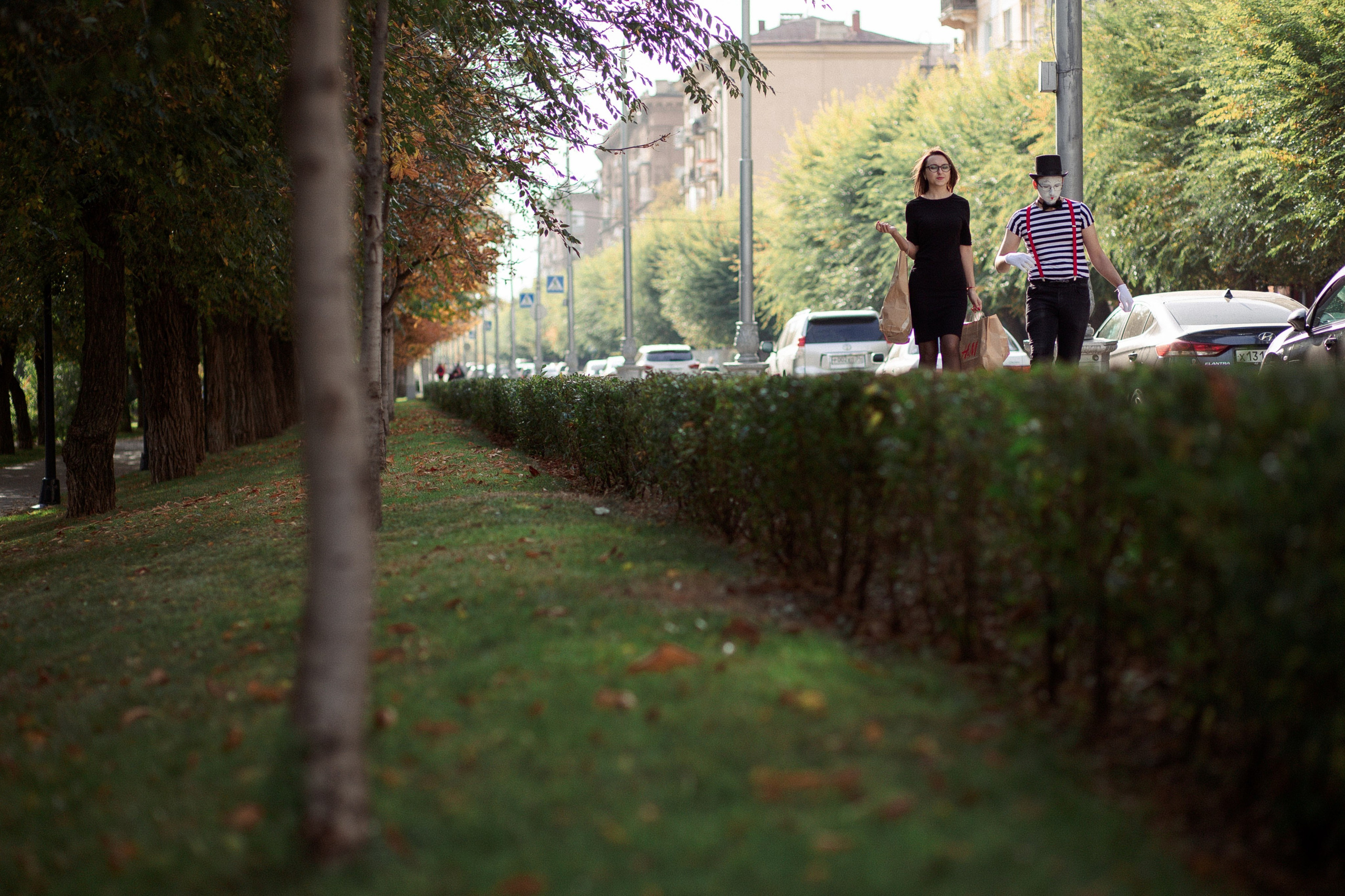 Мимы. Фотограф Крохин Олег