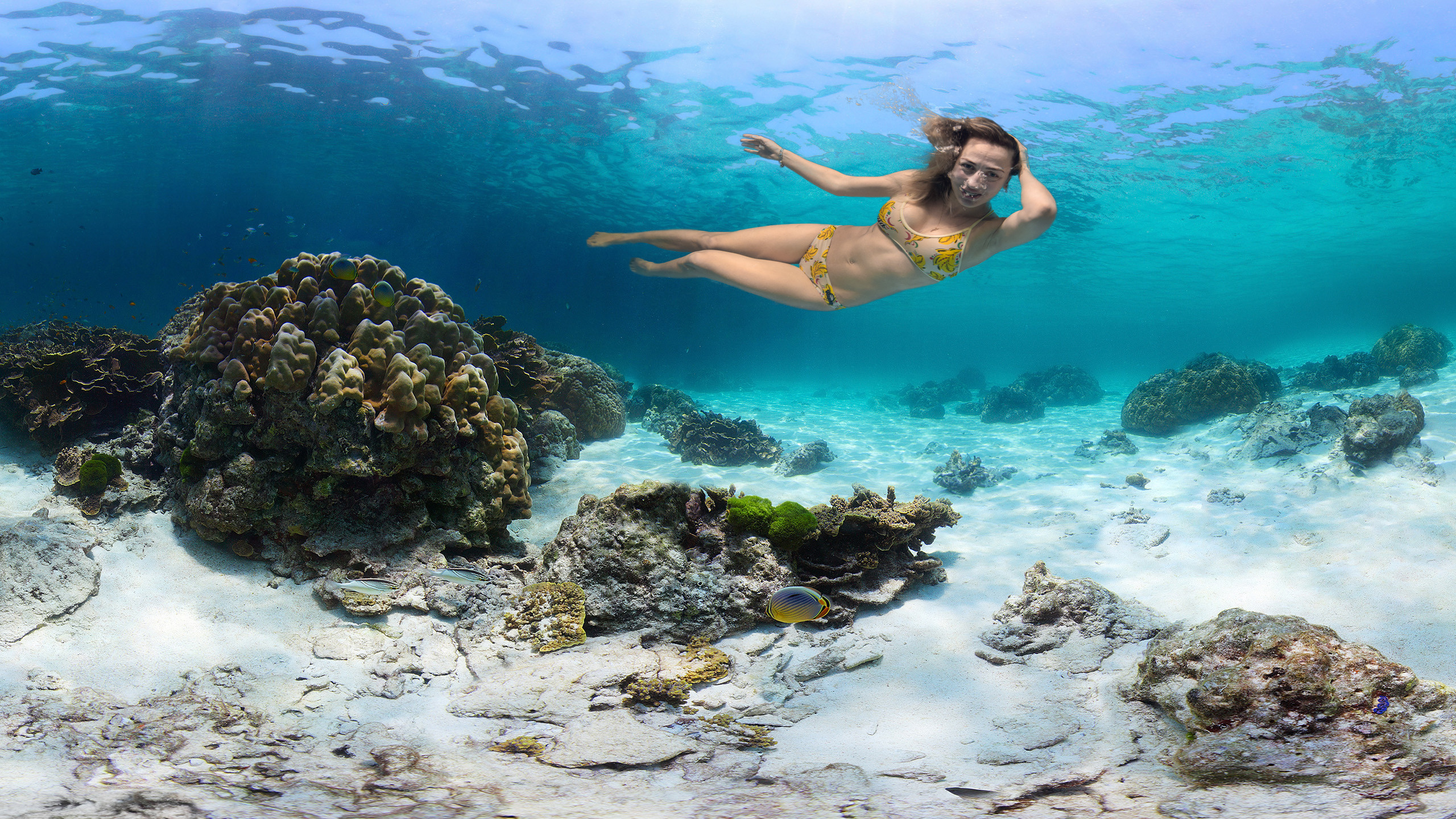 Подводная фотосъемка в бассейне. Профессиональная фотосъемка. Ростов-на-Дону