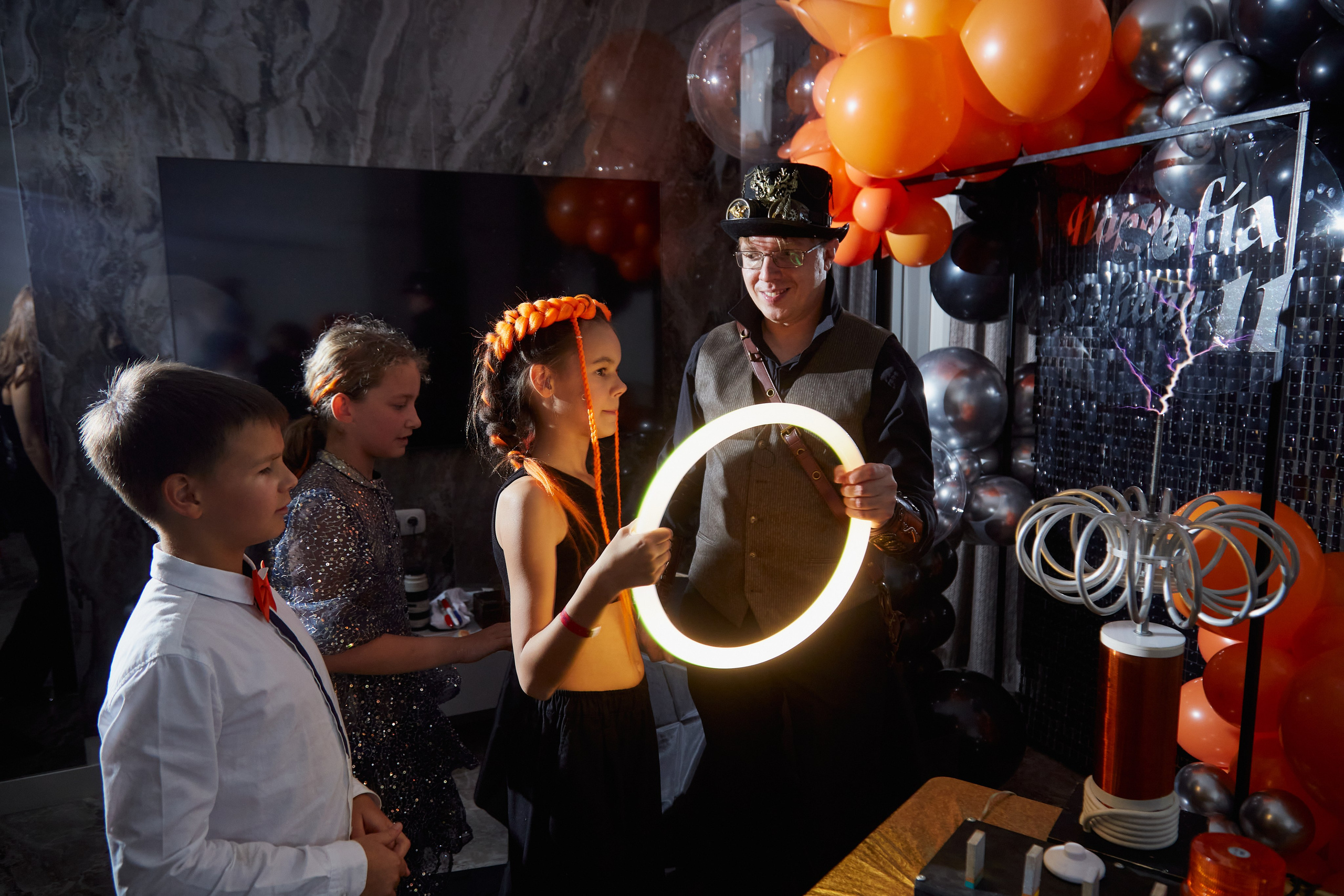 Софии 11 лет. Анимация на праздник. Свадебный фотограф Москва и Московская область Борисов Сергей