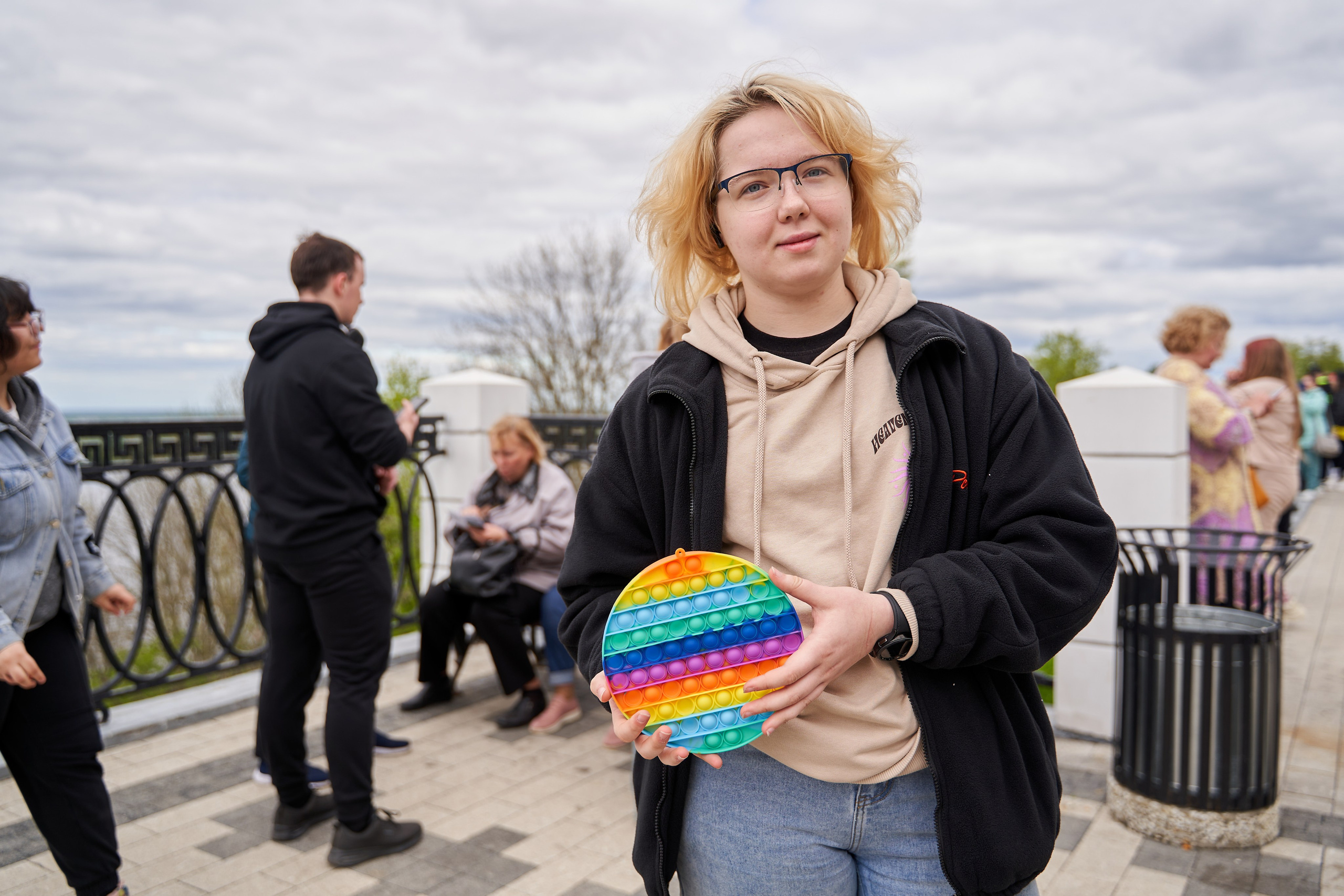 Городской квест в рамках регионального фестиваля «Учись без границ». Репортажный фотограф Вилянов Евгений. Нижний Новгород