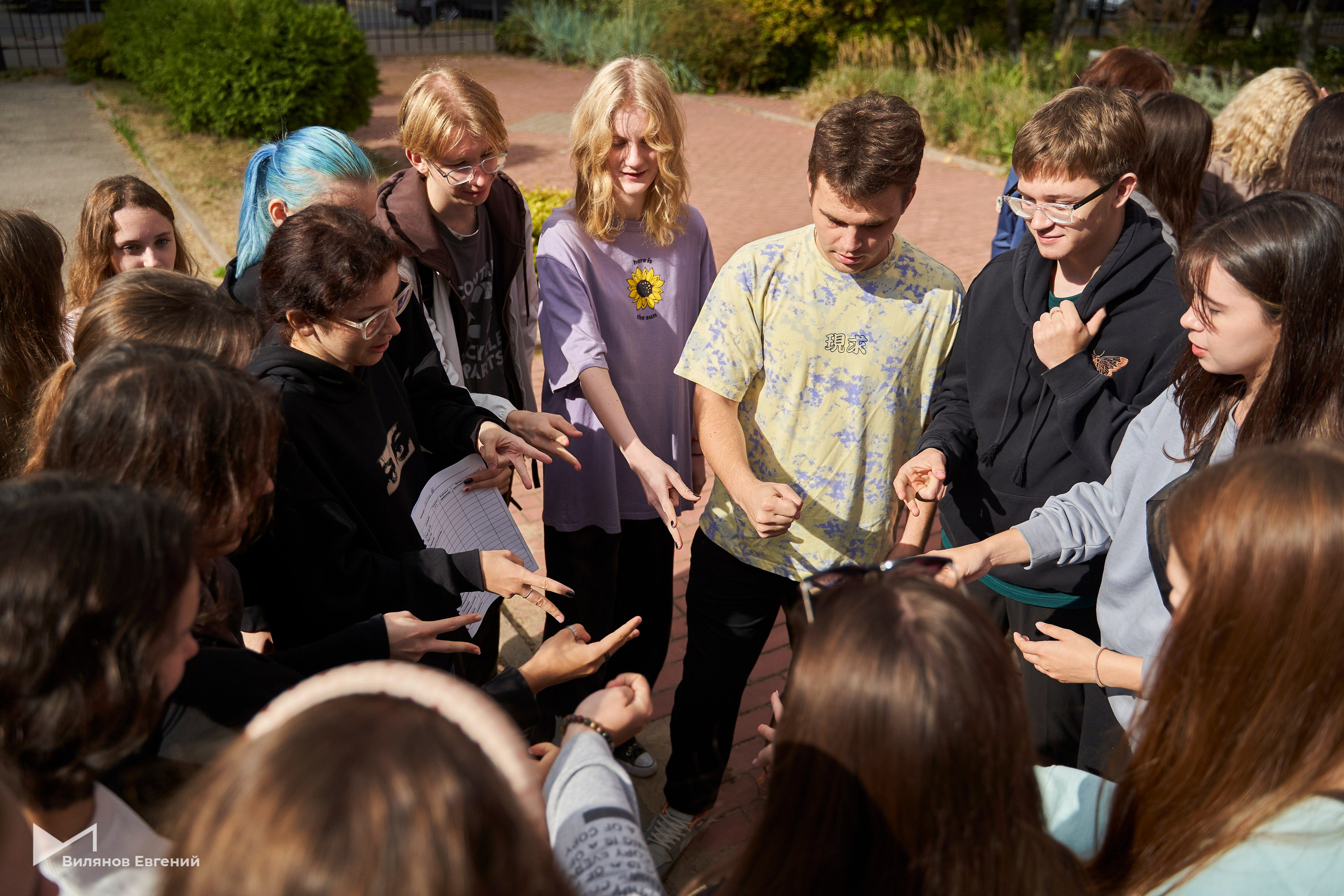 Мероприятие «Веревка» для первокурсников ННГАСУ. Репортажный фотограф Вилянов Евгений. Нижний Новгород