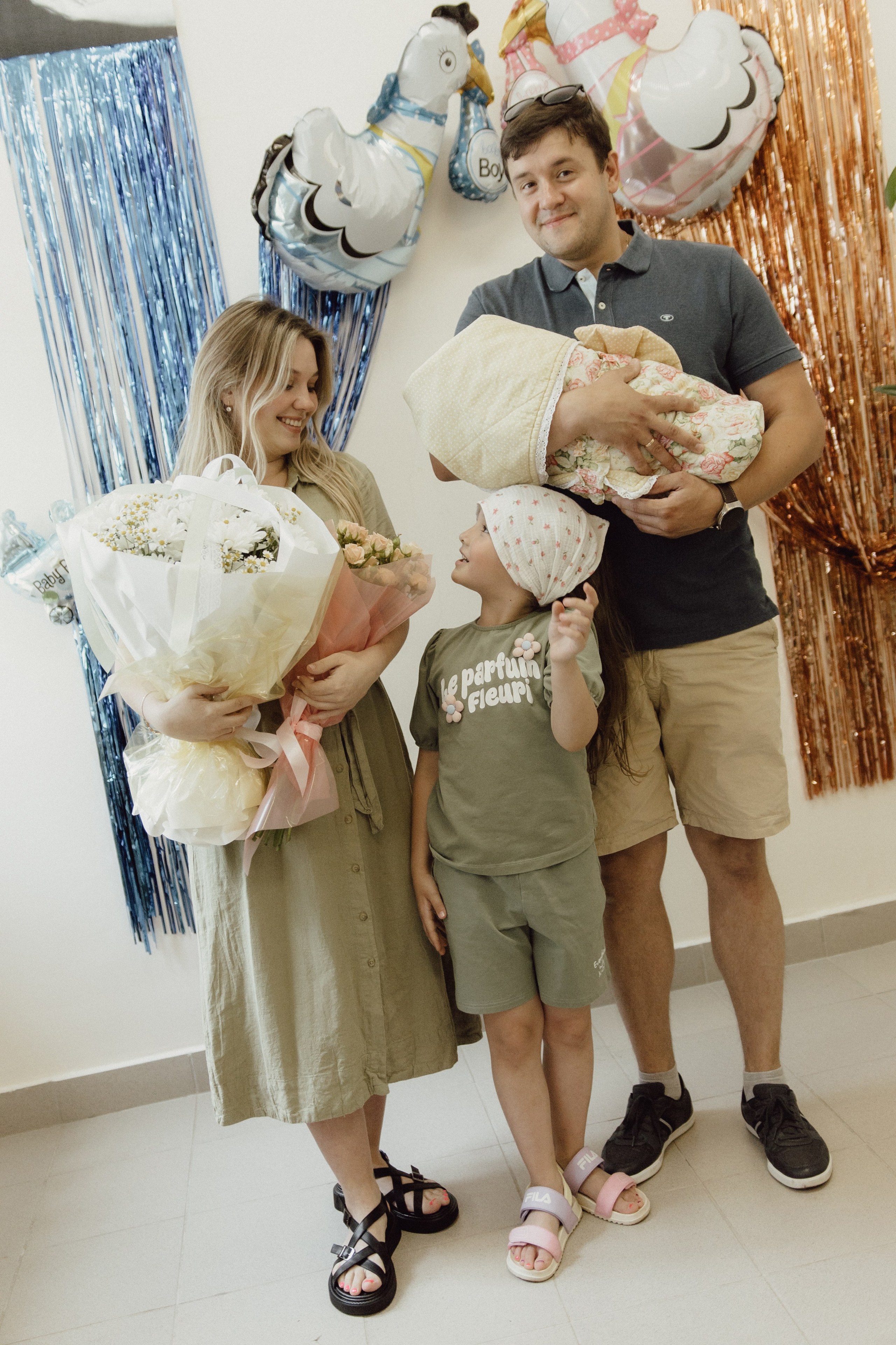 Выписка малышки Анечки. Фотограф в Кирове и Кирово-Чепецке Валерия Шиляева