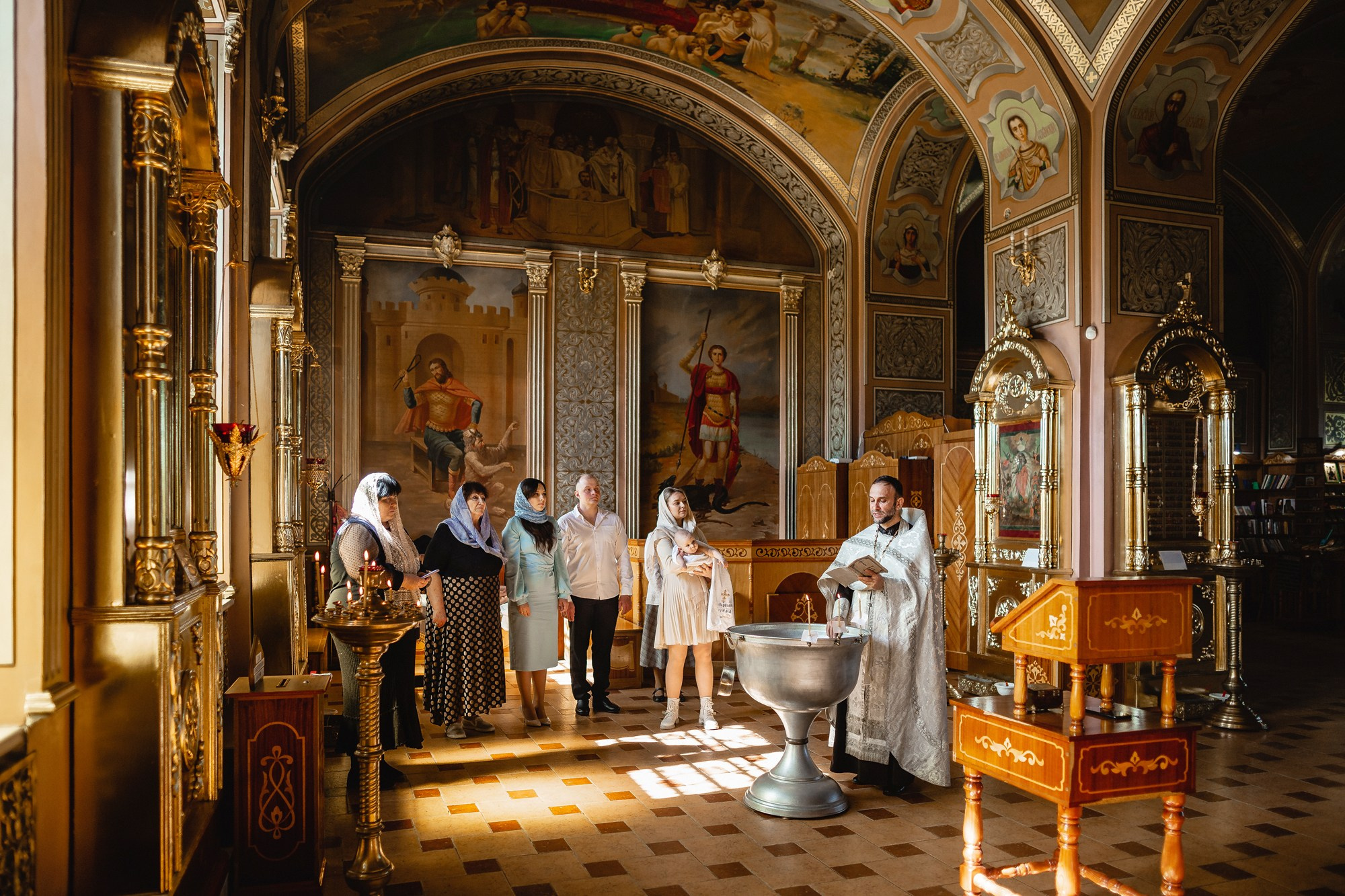 КРЕЩЕНИЕ АРТЕМА (Н. Белого). Семейный фотограф новорождённых в Серпухове Юлия Новикова +79637785957