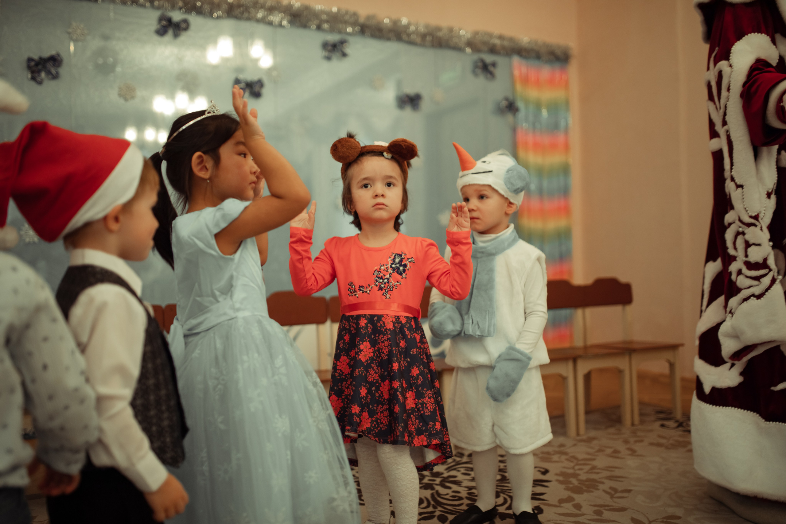 Новогодний утренник в детском саду. Семейный и детский фотограф в Москве Дорогова Екатерина