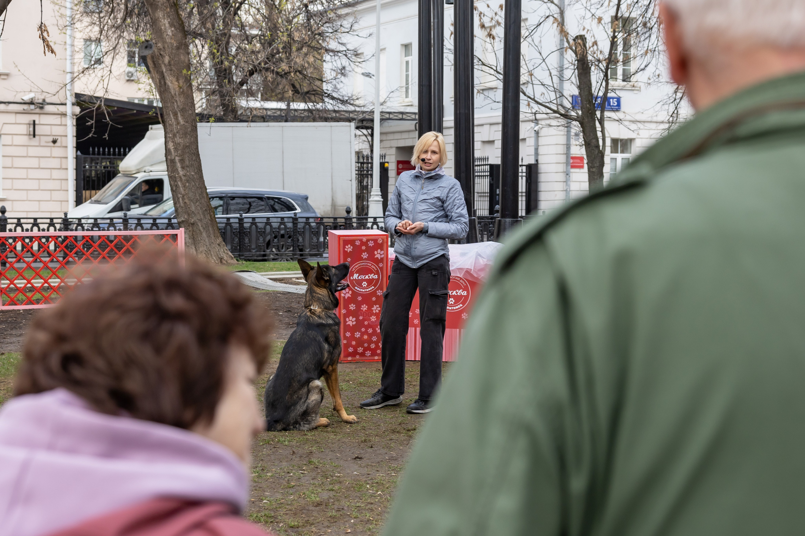 Проект «Моспитомец» на Тверском бульваре. Фотограф Владимир Охрименко