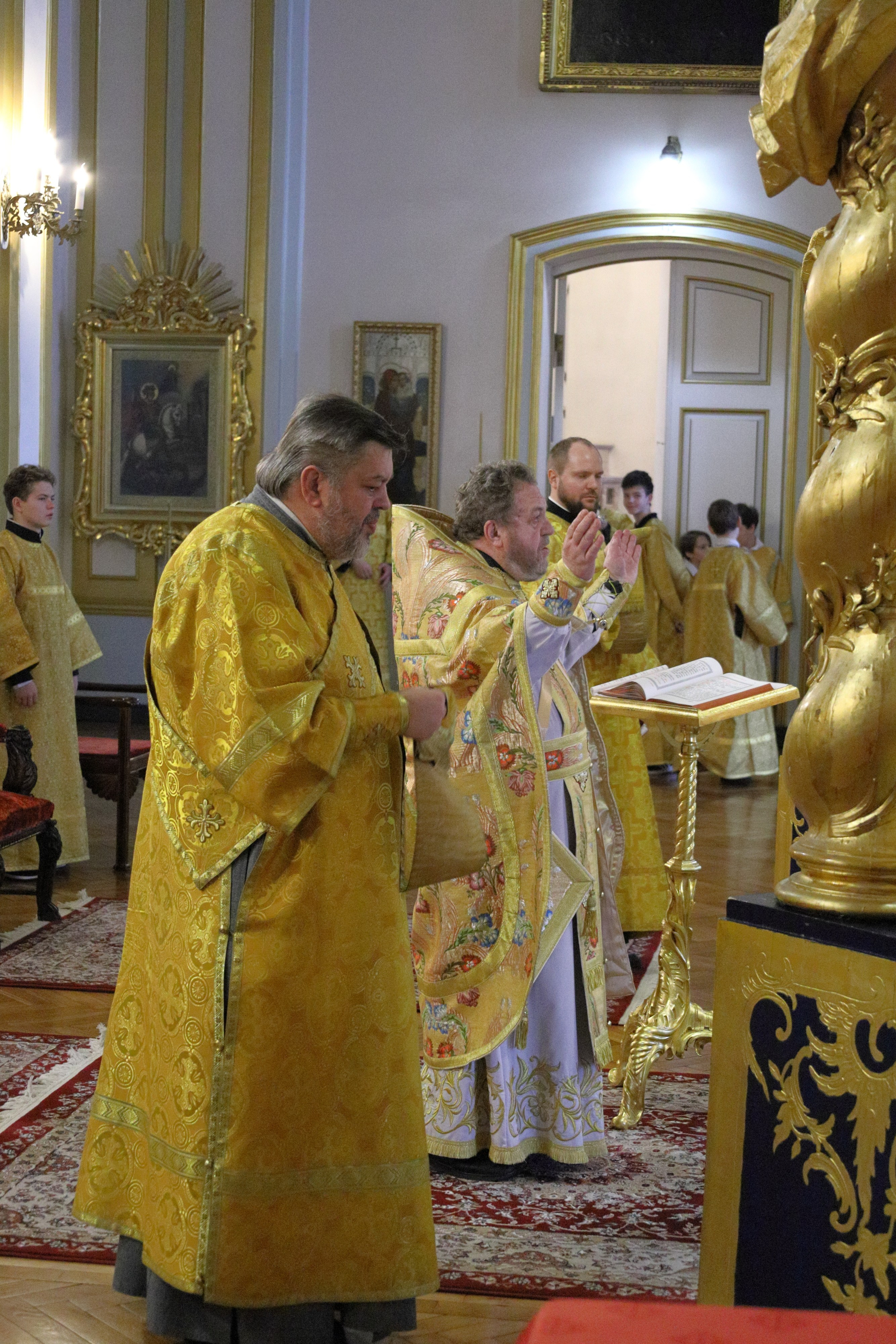 ПАМЯТЬ СВЯТЫХ ОТЦОВ VII ВСЕЛЕНСКОГО СОБОРА. НИКОЛО-БОГОЯВЛЕНСКИЙ МОРСКОЙ СОБОР