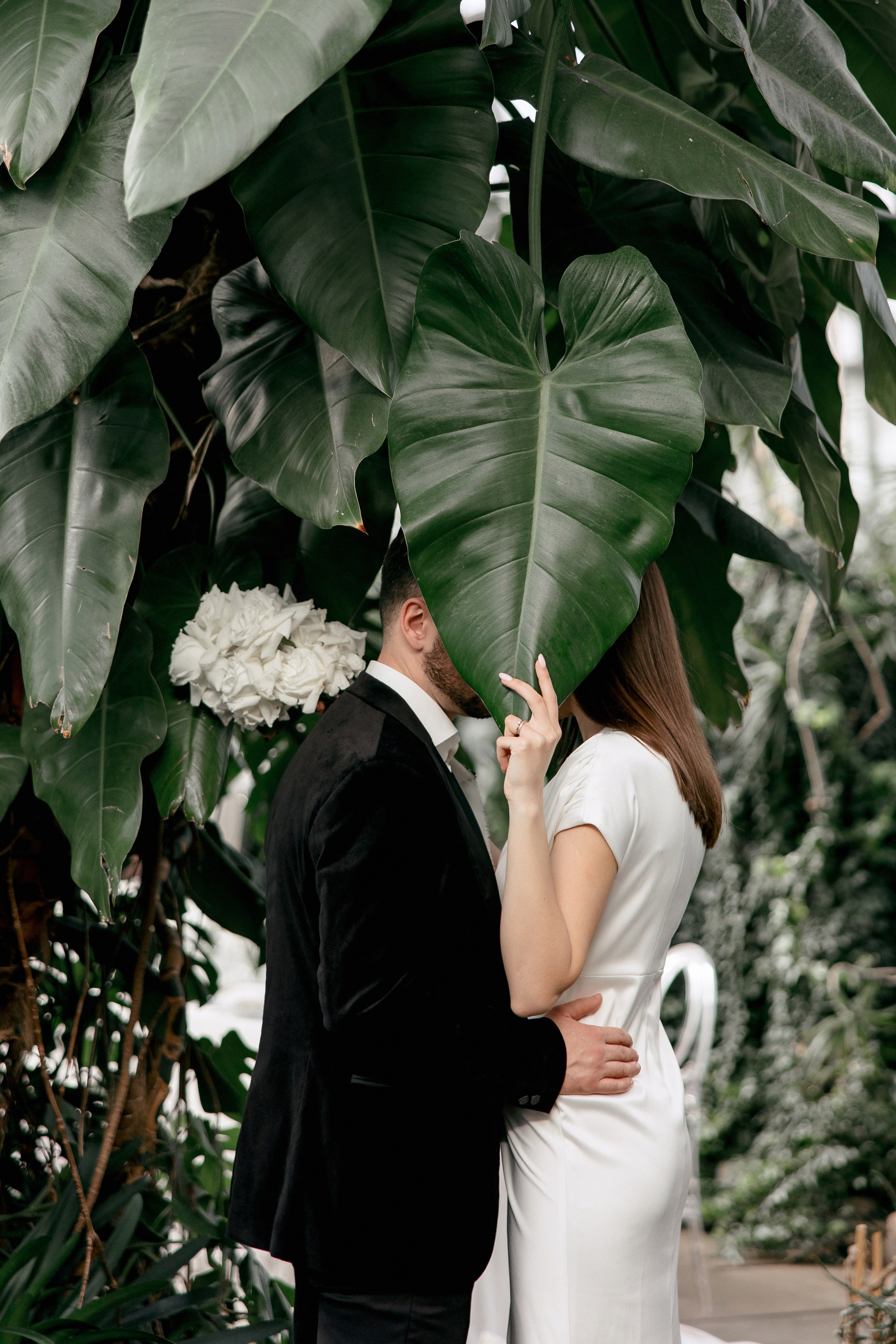 Оранжерея Таврического сада. Свадебный фотограф Москва